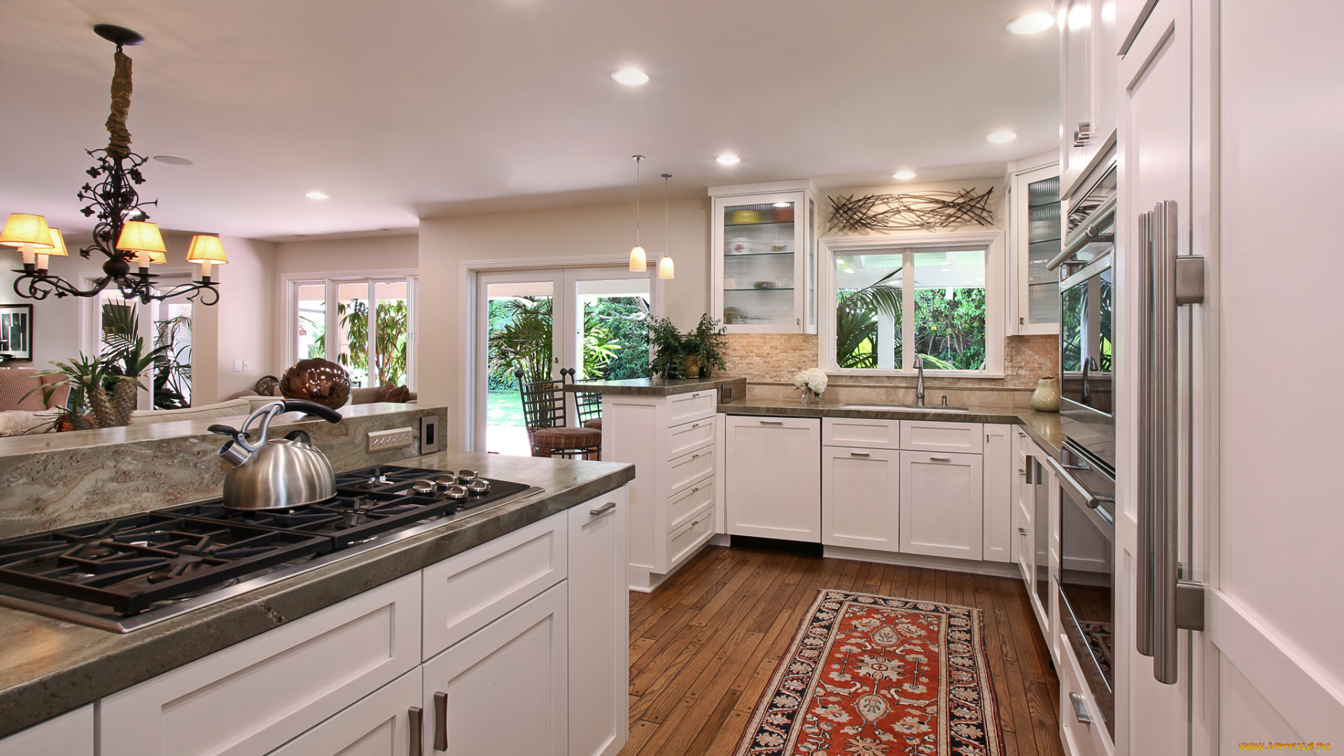 интерьер, кухня, стиль, дизайн, уют