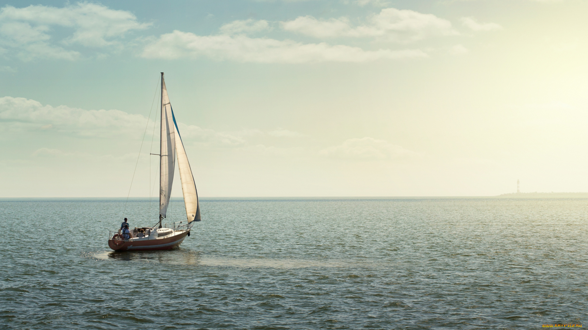 корабли, парусники, море, sailing, sea, парусник
