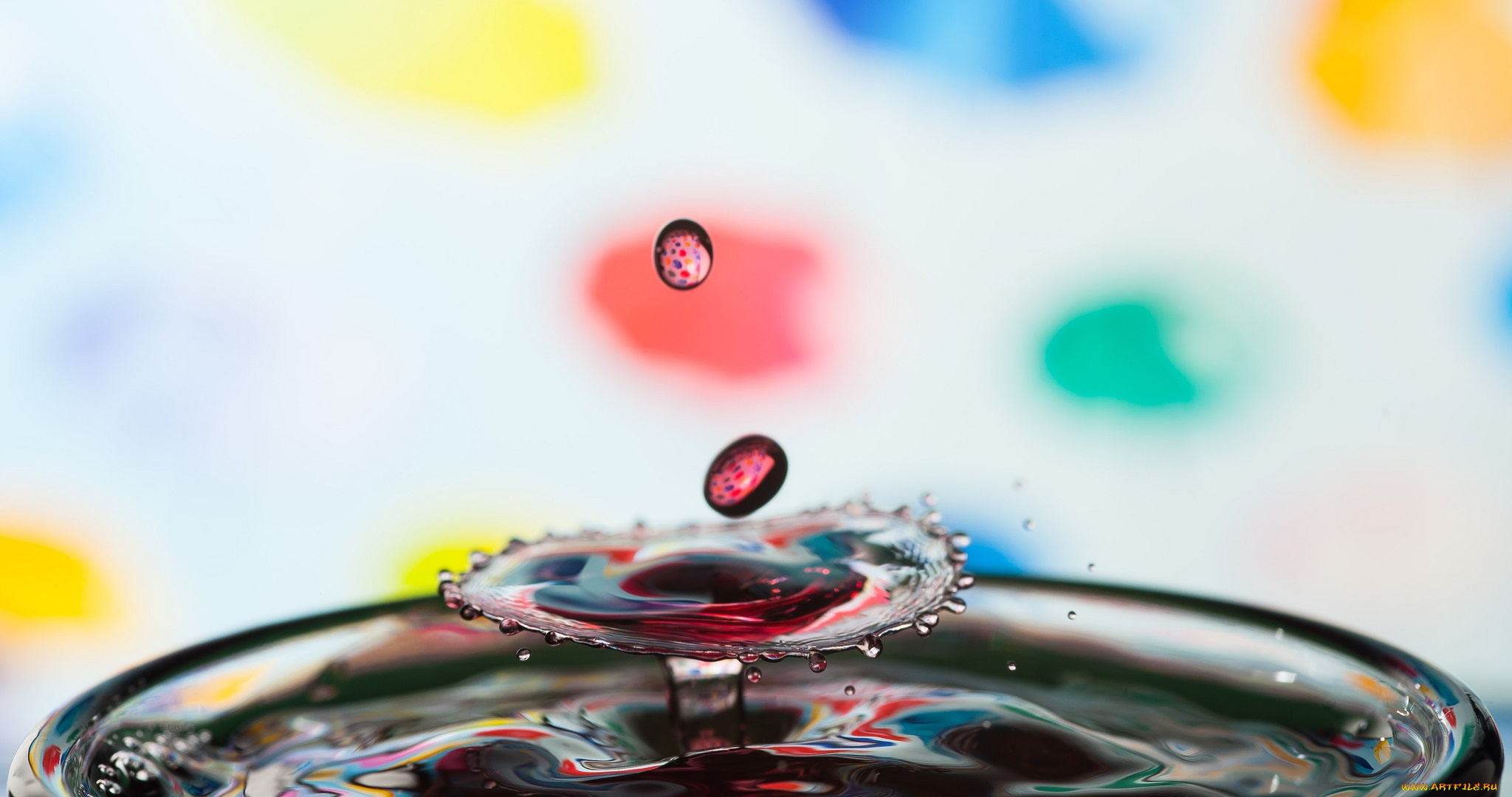 разное, капли, , брызги, , всплески, зонтики, вода, капля, макро