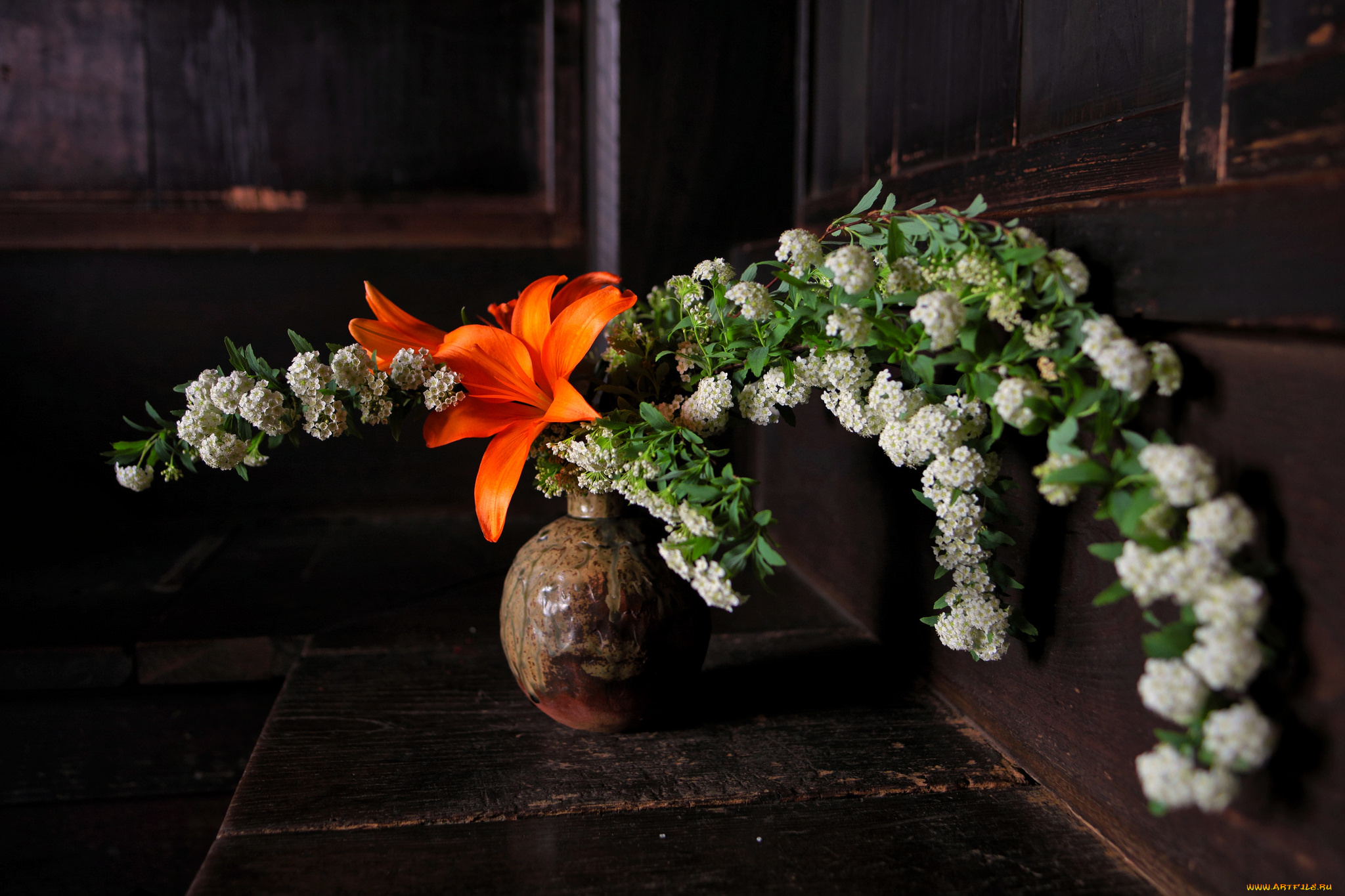 цветы, разные, вместе, букет