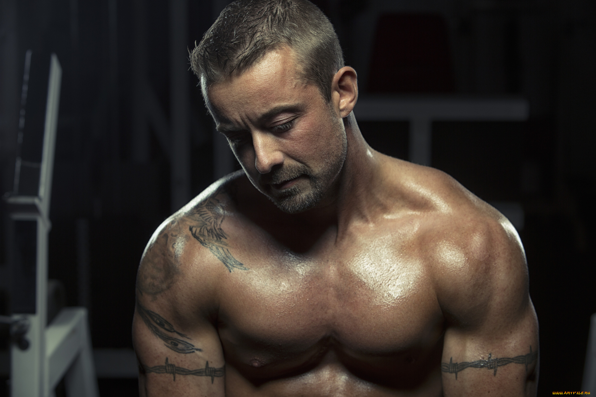 мужчины, -, unsort, тату, парень