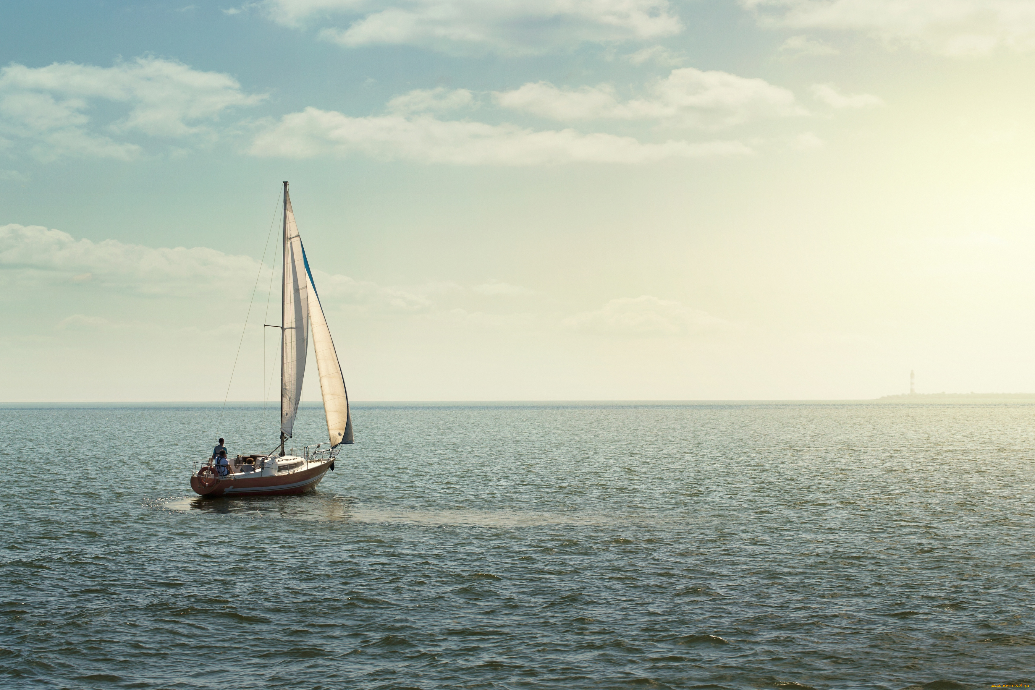 корабли, парусники, море, sailing, sea, парусник