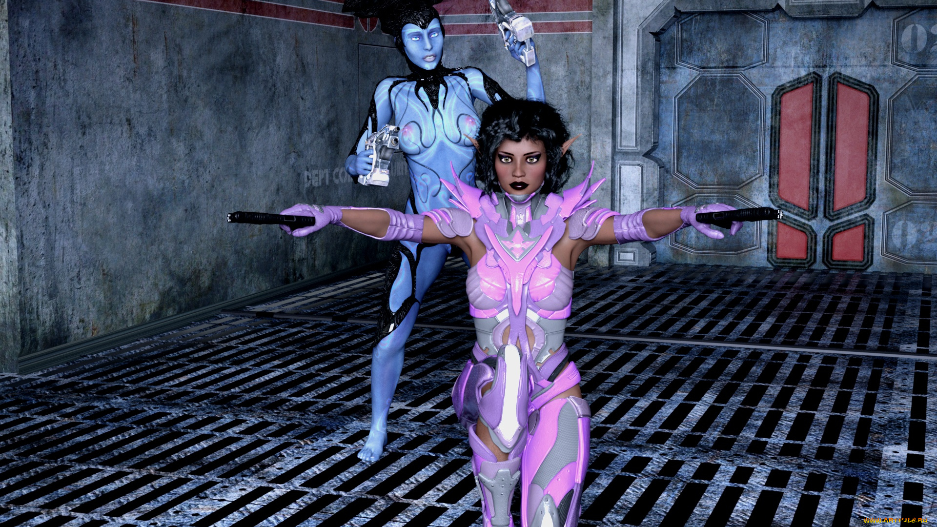 3д, графика, эльфы, , elves, существо, фон, взгляд, эльфийка