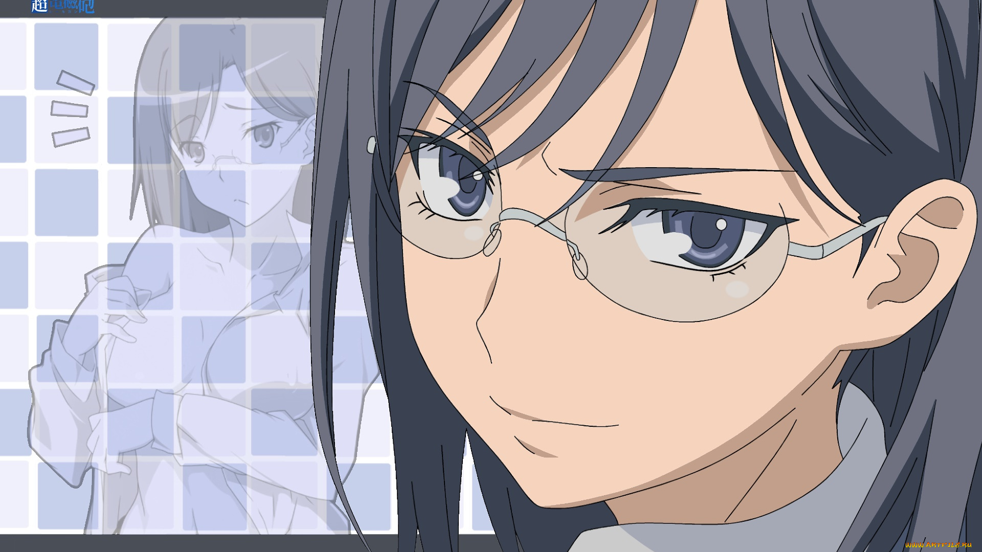 аниме, toaru, majutsu, no, index, взгляд, девушка, фон