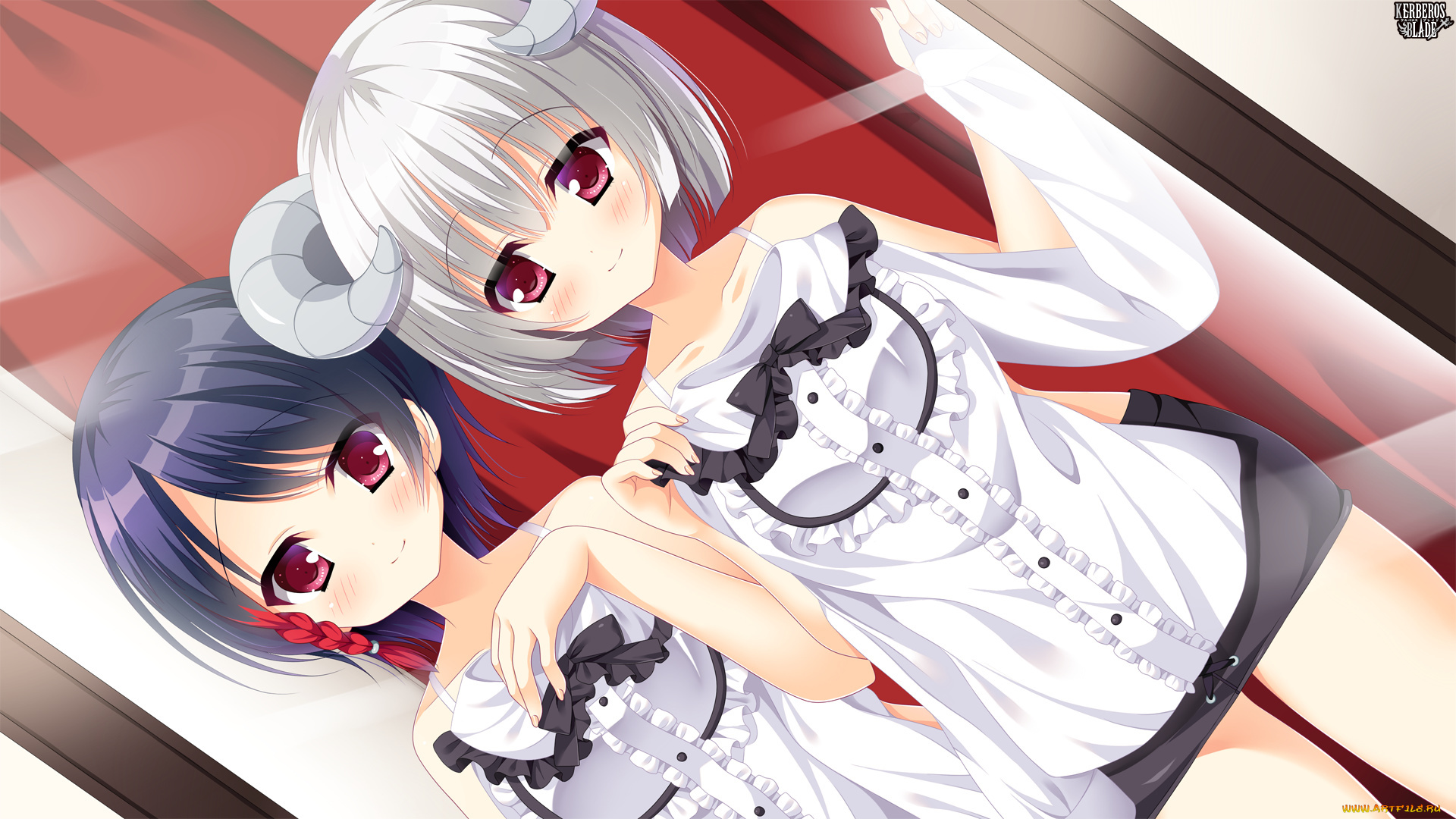 аниме, животные, , существа, девочки