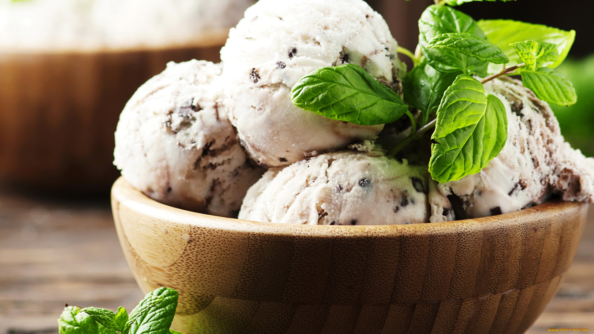 еда, мороженое, , десерты, зелень, ice, cream, dessert, chocolate, sweets, сладкое, шарики, шоколад