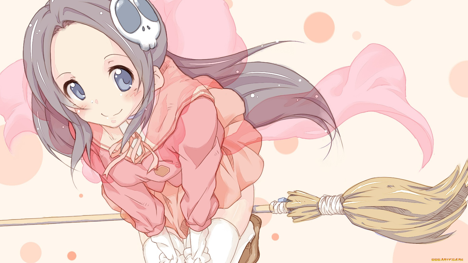 kami, nomi, zo, shiru, sekai, аниме, фон, взгляд, девушка