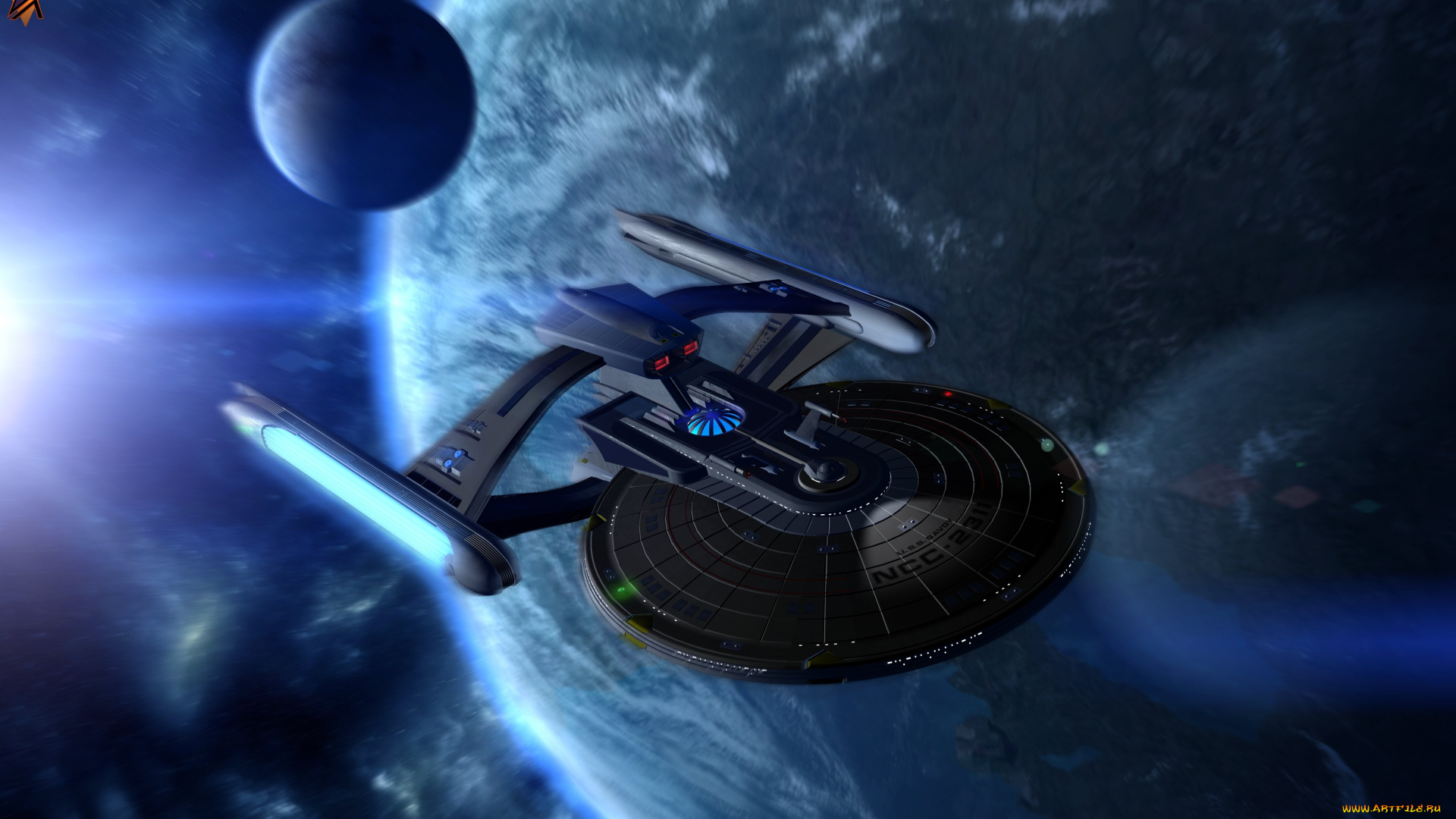 космос, арт, космический, корабль, полет, вселенная