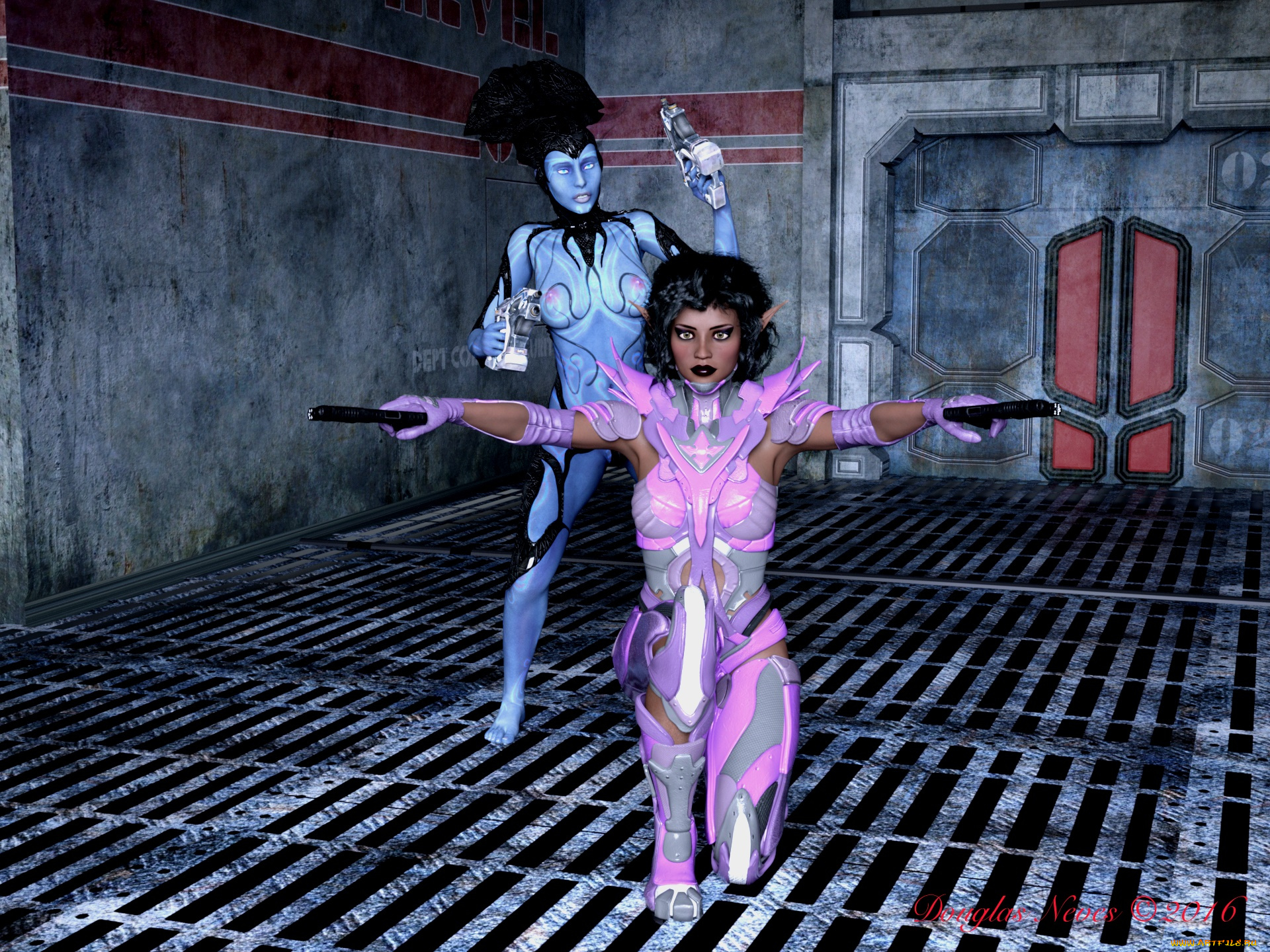 3д, графика, эльфы, , elves, существо, фон, взгляд, эльфийка