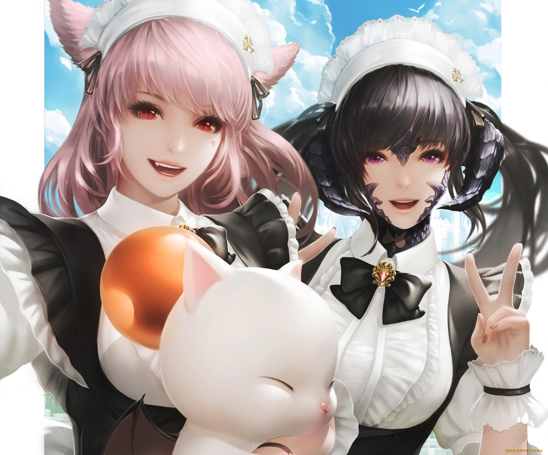 видео, игры, final, fantasy, xiv, inal, fantasy, xiv