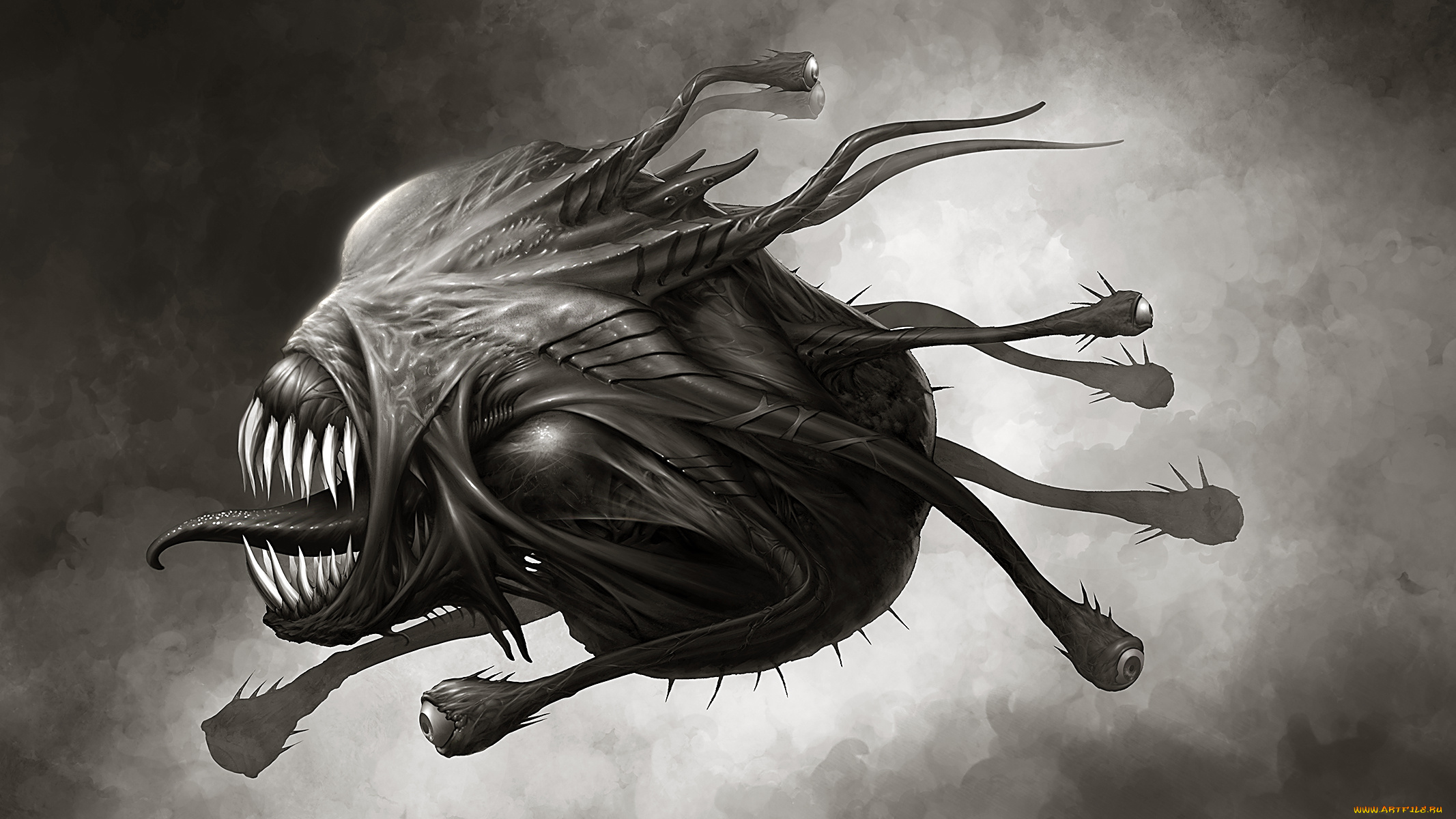 фэнтези, существа, тварь, чудовище, монстр, бестия