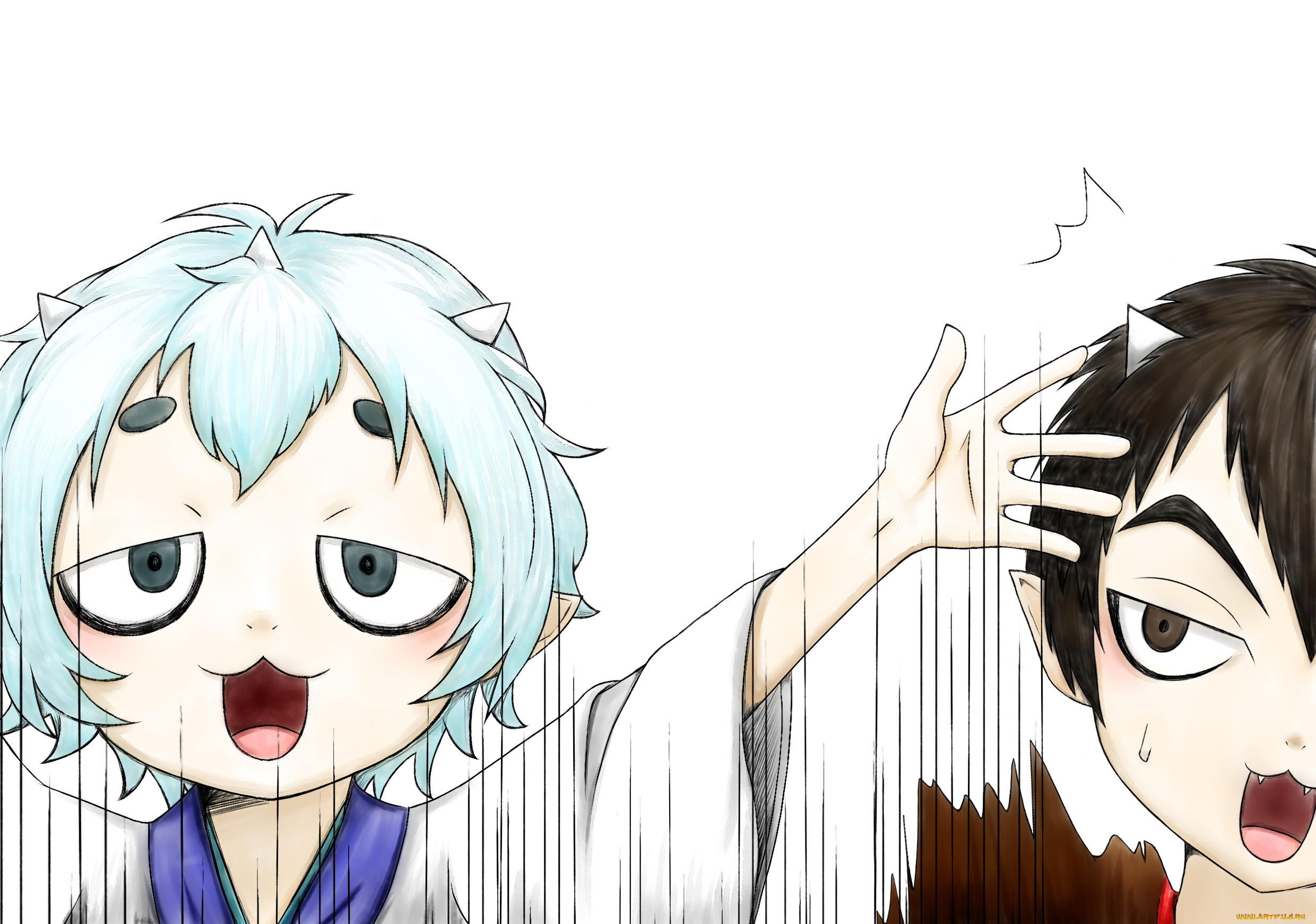 аниме, hoozuki, no, reitetsu, hoozuki, no, reitetsu