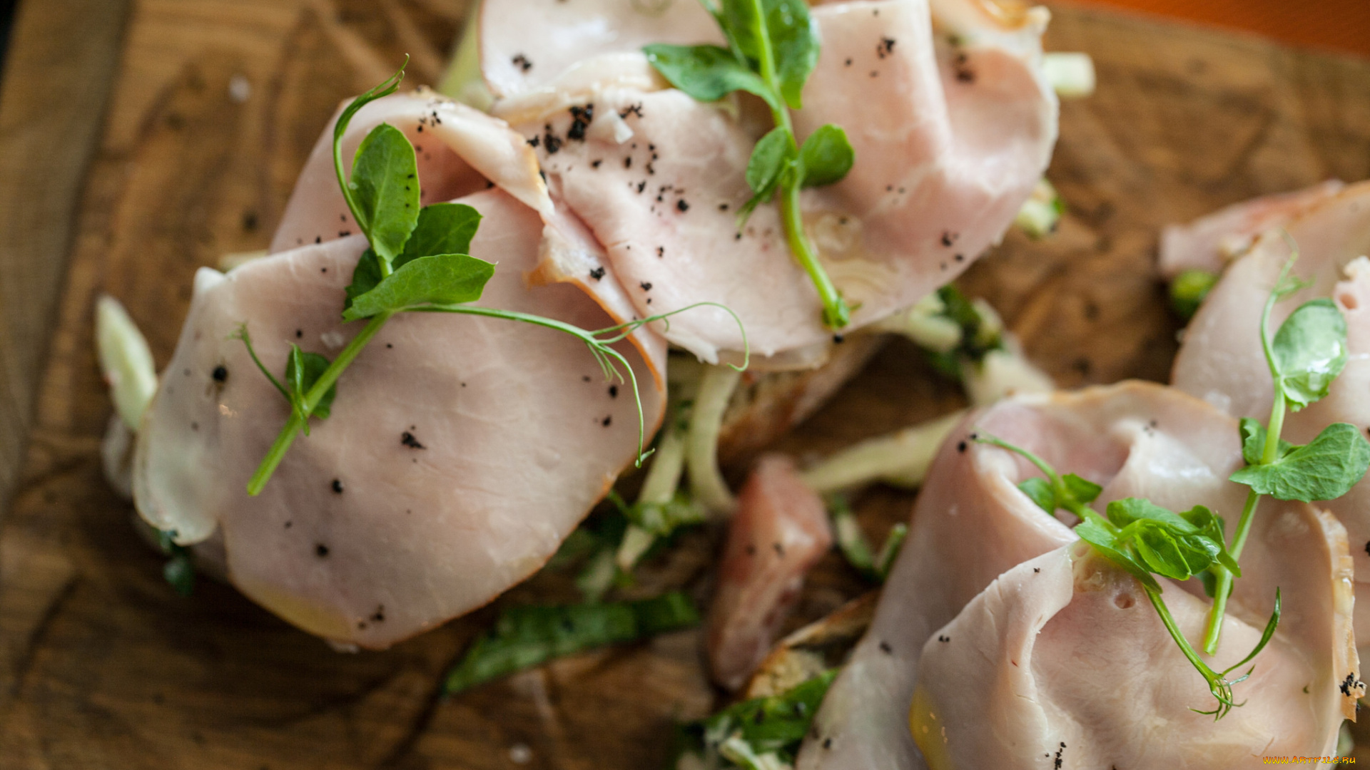 еда, бутерброды, , гамбургеры, , канапе, зелень, буженина, мясо, бутерброд