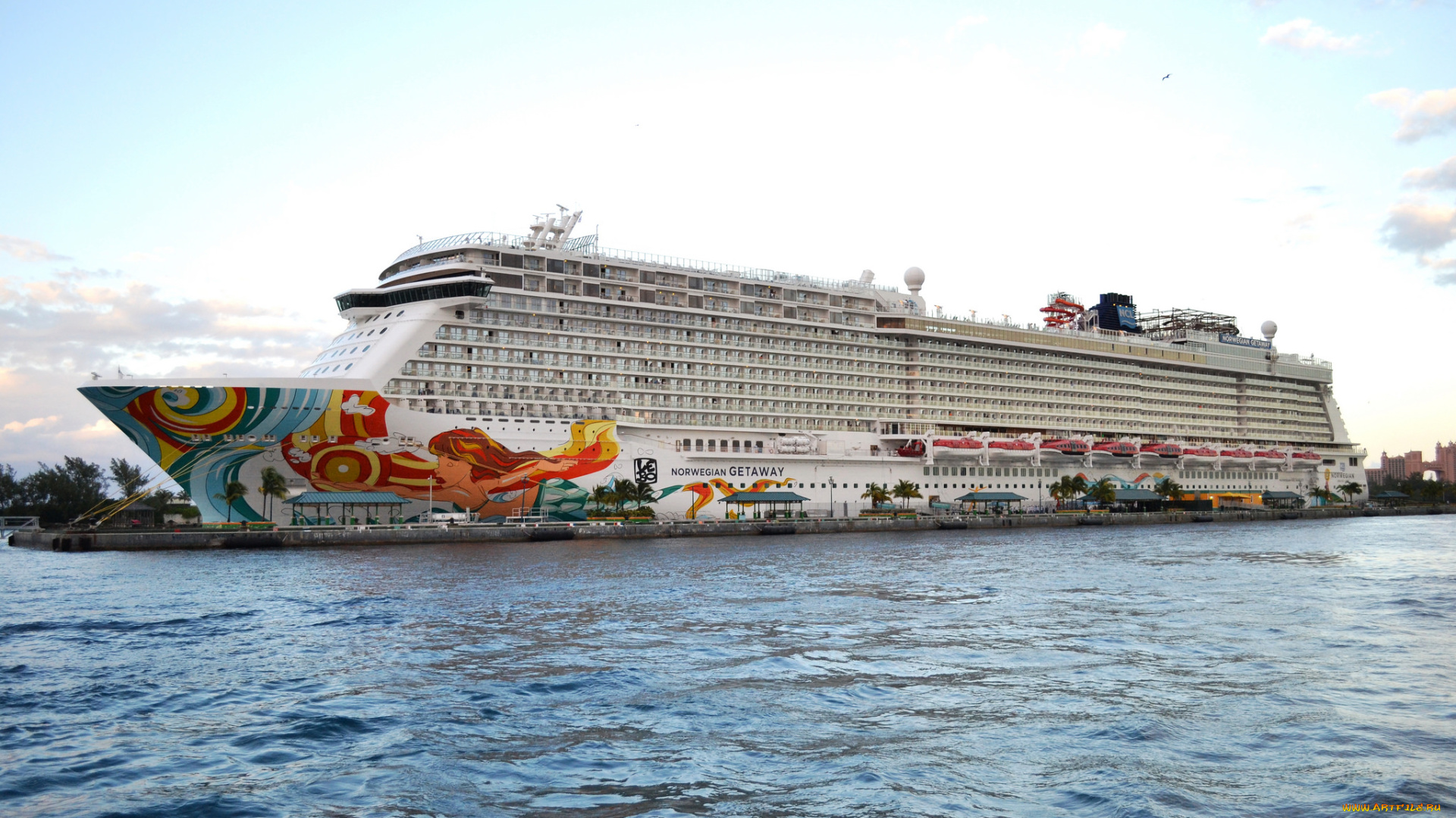 корабли, лайнеры, круиз, лайнер