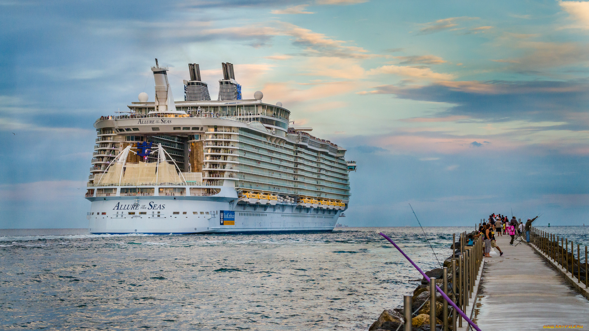 корабли, лайнеры, круиз, лайнер