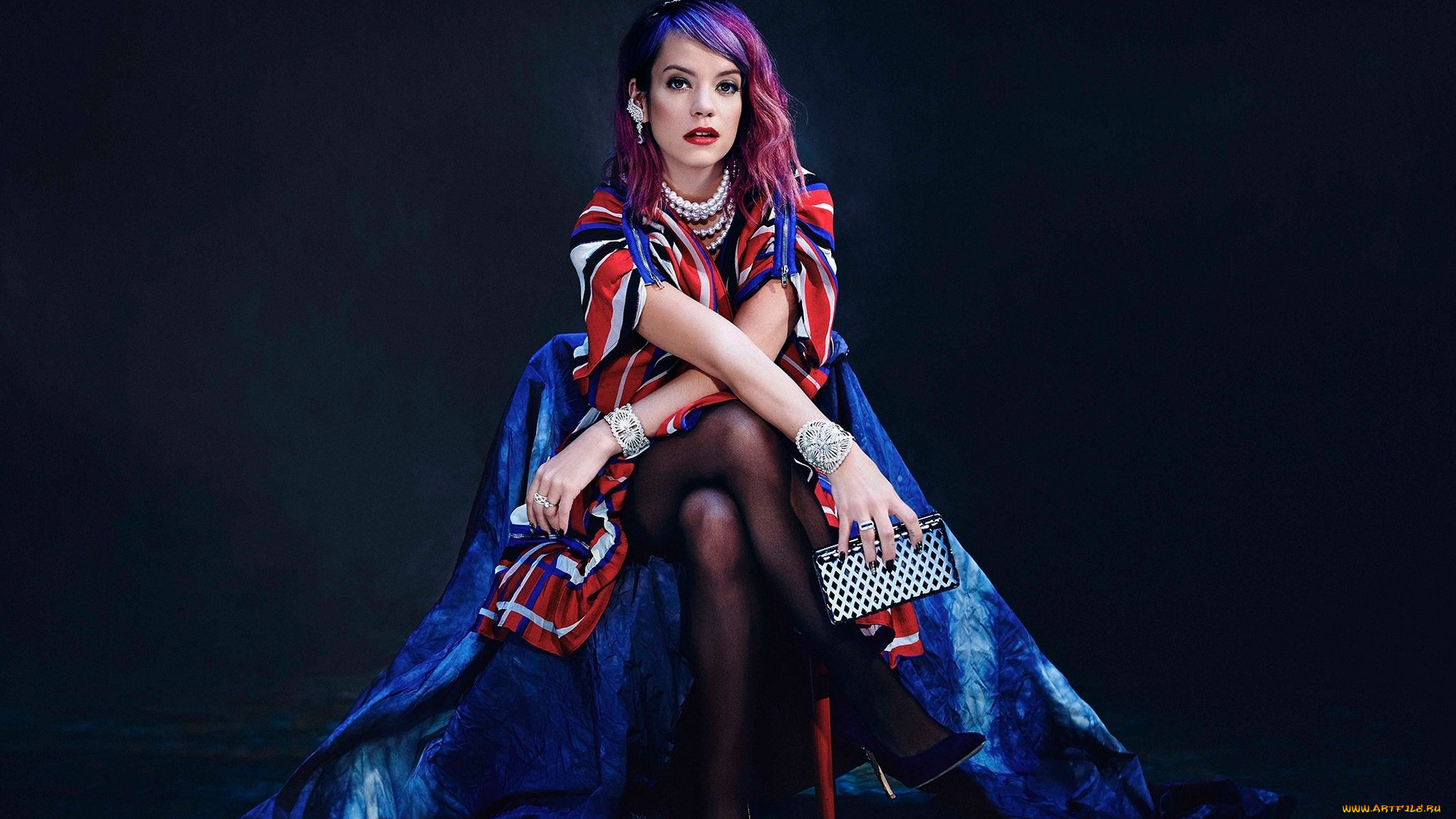 lily, allen, музыка, украшение, девушка, певица