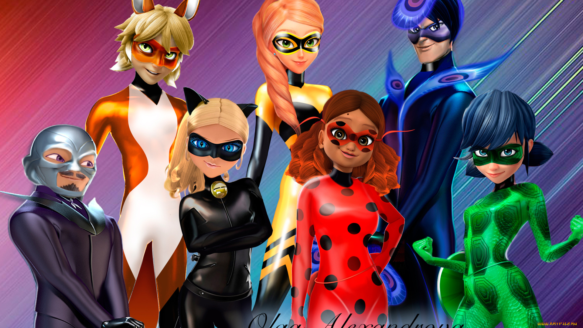 мультфильмы, lady, bug, a, super-ko&, 269, ka, мультик, божья, коровка, кот, супер, герои