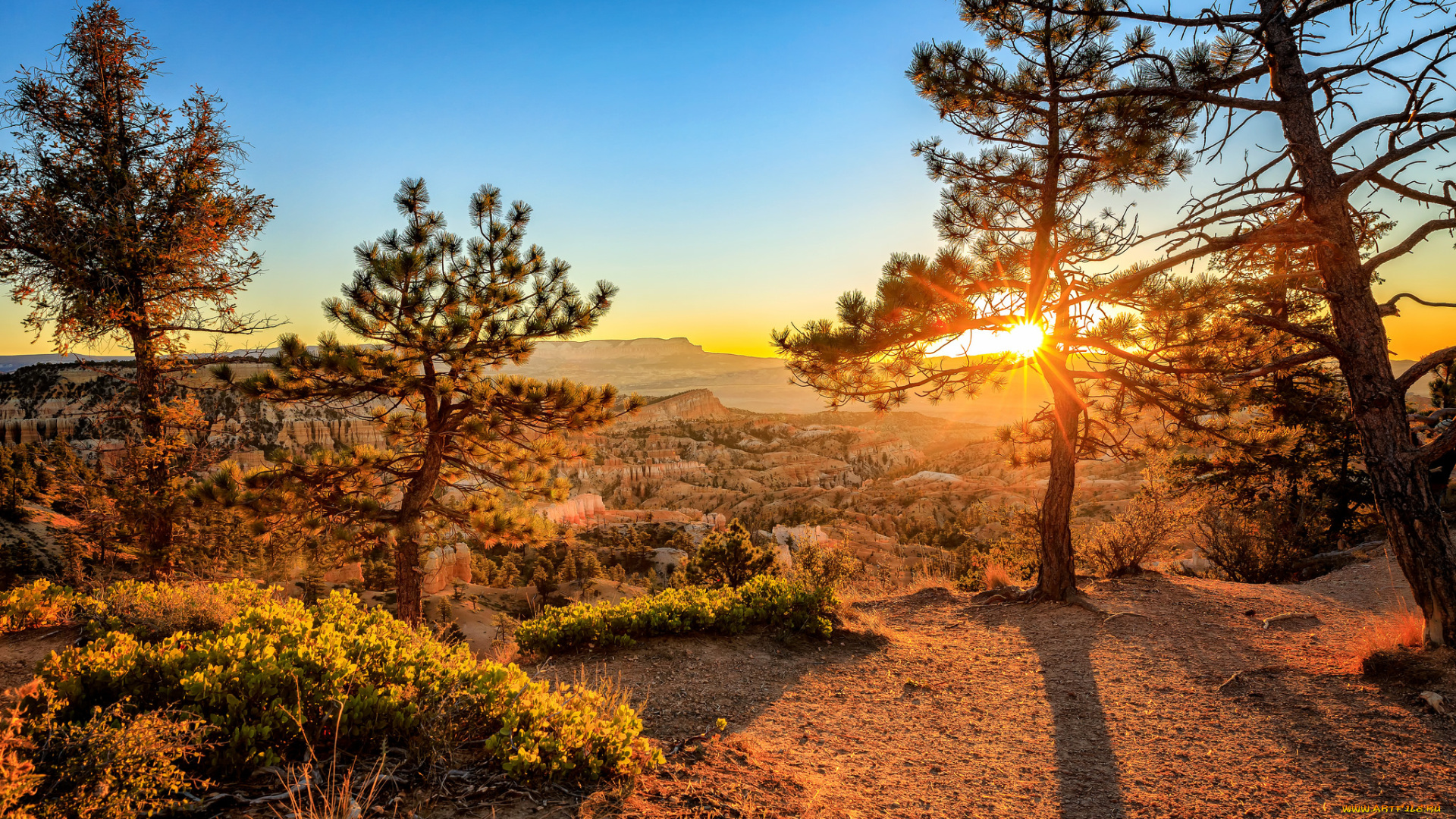 природа, восходы, закаты, простор