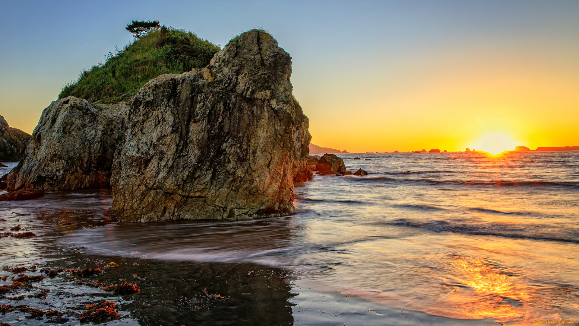 природа, восходы, закаты, простор