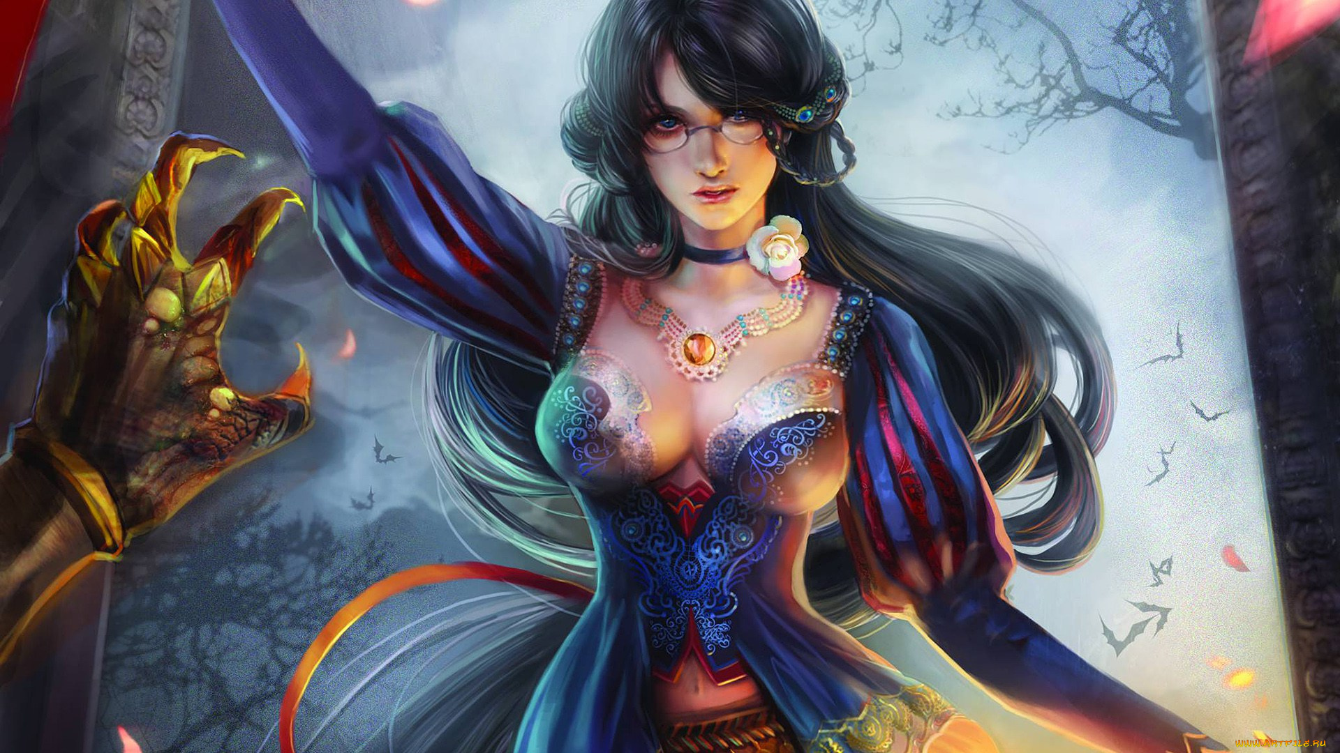 рисованное, комиксы, девушка, zenescope, гримм, сказки