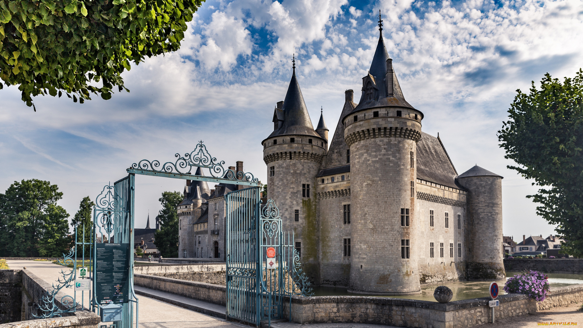 sully, города, замки, франции, замок