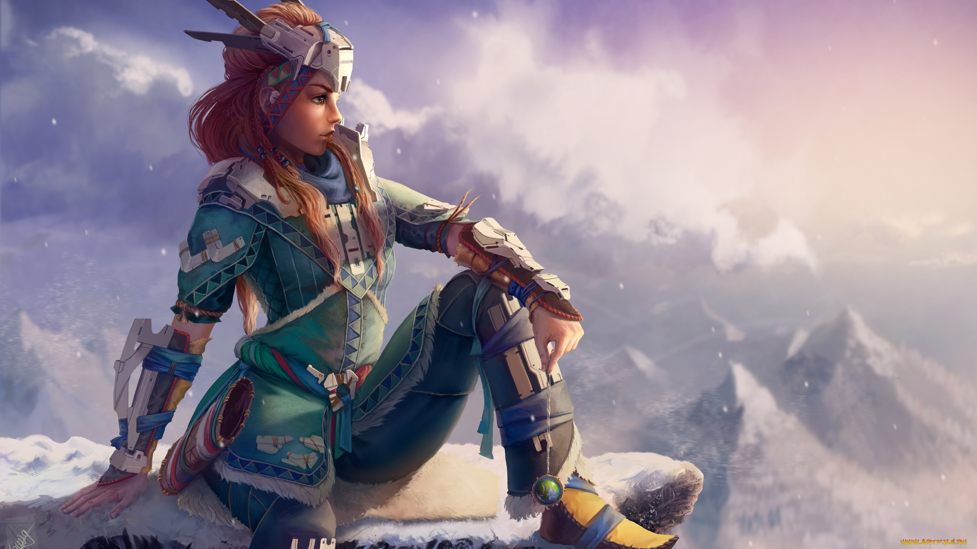 видео, игры, horizon, zero, dawn, , the, frozen, wilds, horizon, zero, dawn, the, frozen, wilds, action, шутер