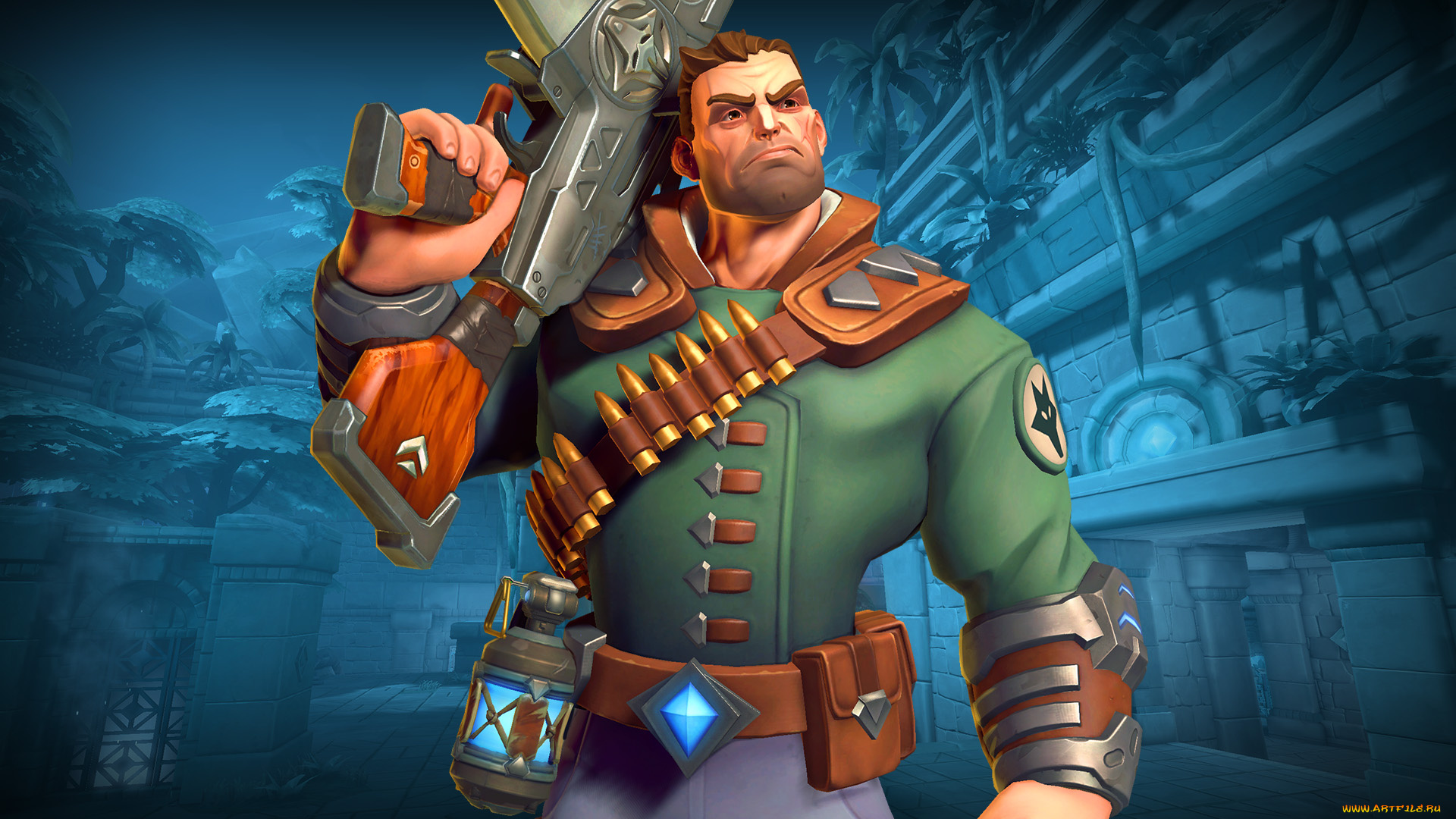 видео, игры, paladins, онлайн, шутер, action