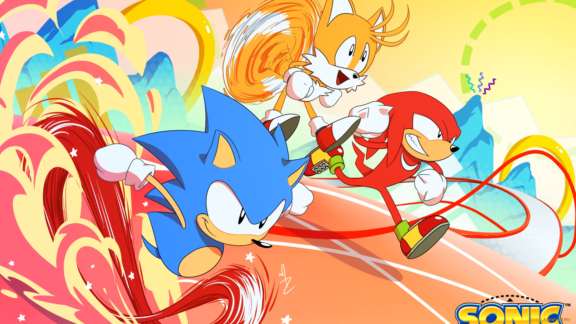 видео, игры, sonic, mania, sonic, mania