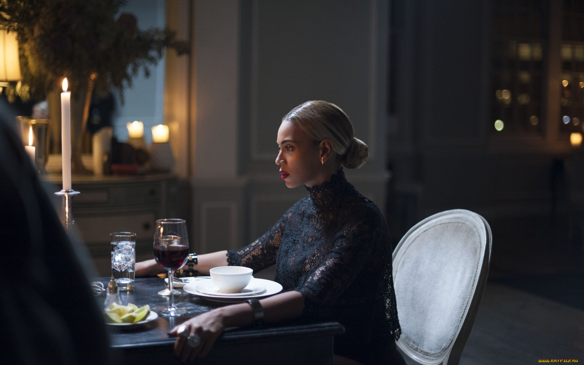 музыка, beyonce, knowles, бокал, стол, фужер, певица, девушка