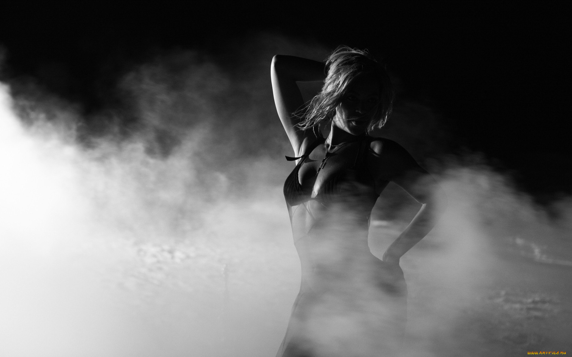 музыка, beyonce, knowles, певица, девушка, черно-белое, фото, бикини