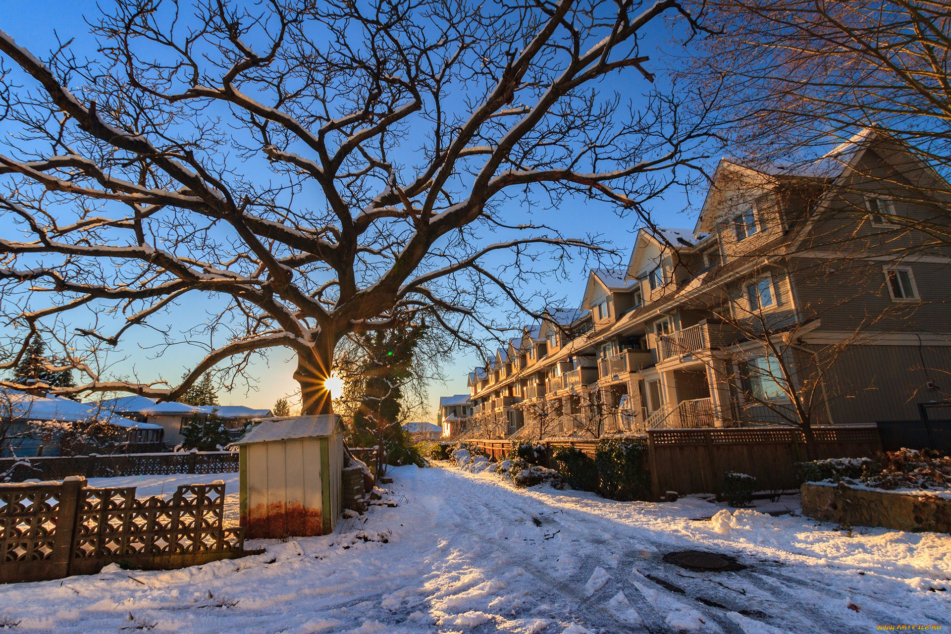 города, -, пейзажи, простор