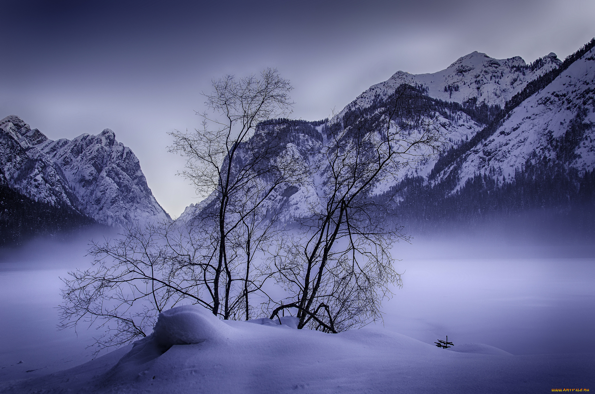 природа, горы, простор