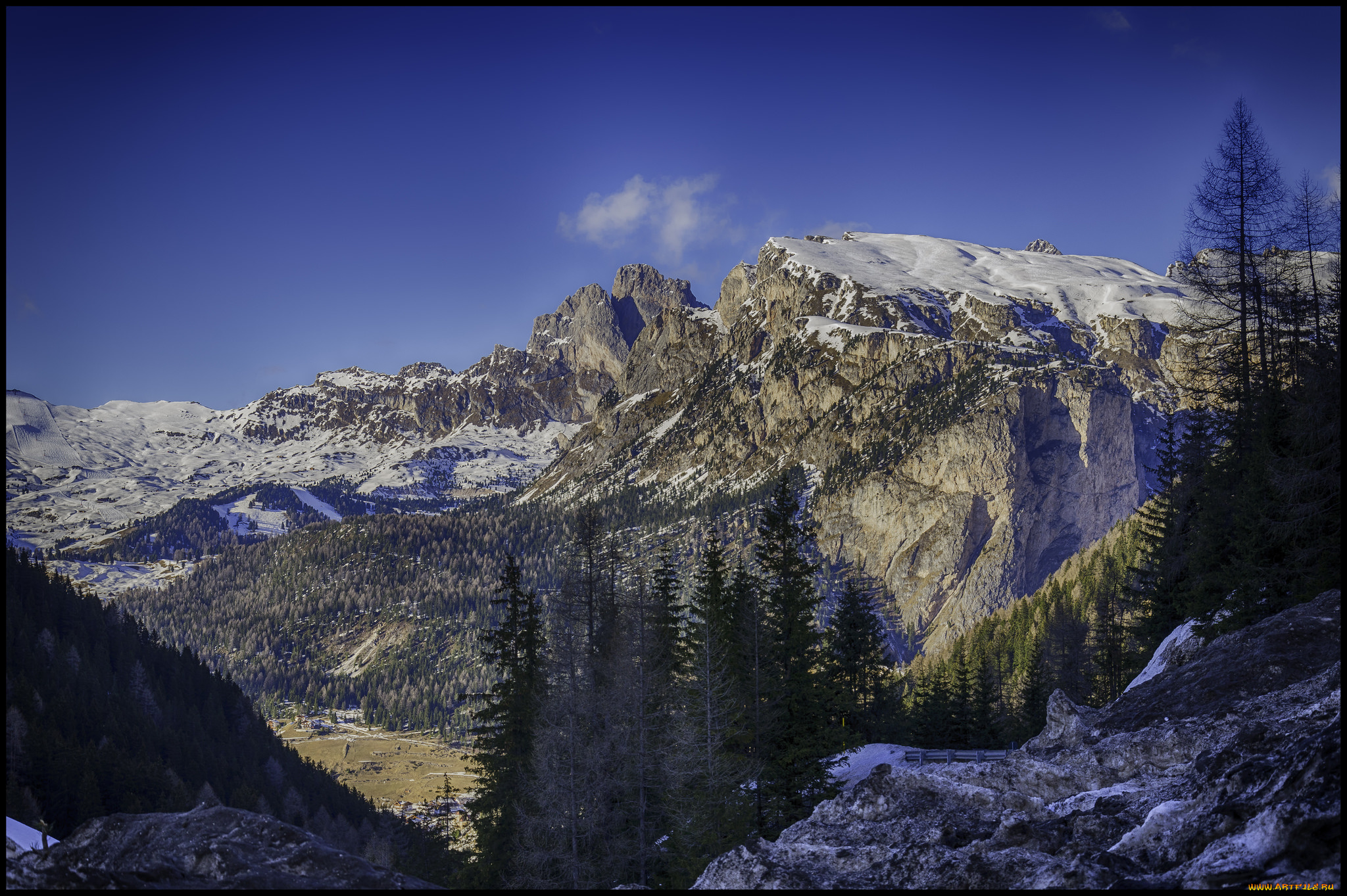 природа, горы, простор