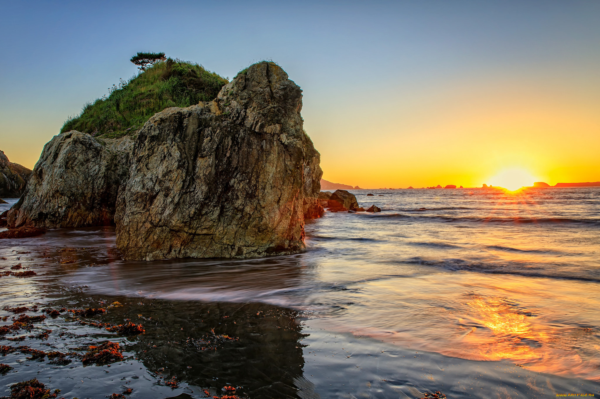 природа, восходы, закаты, простор