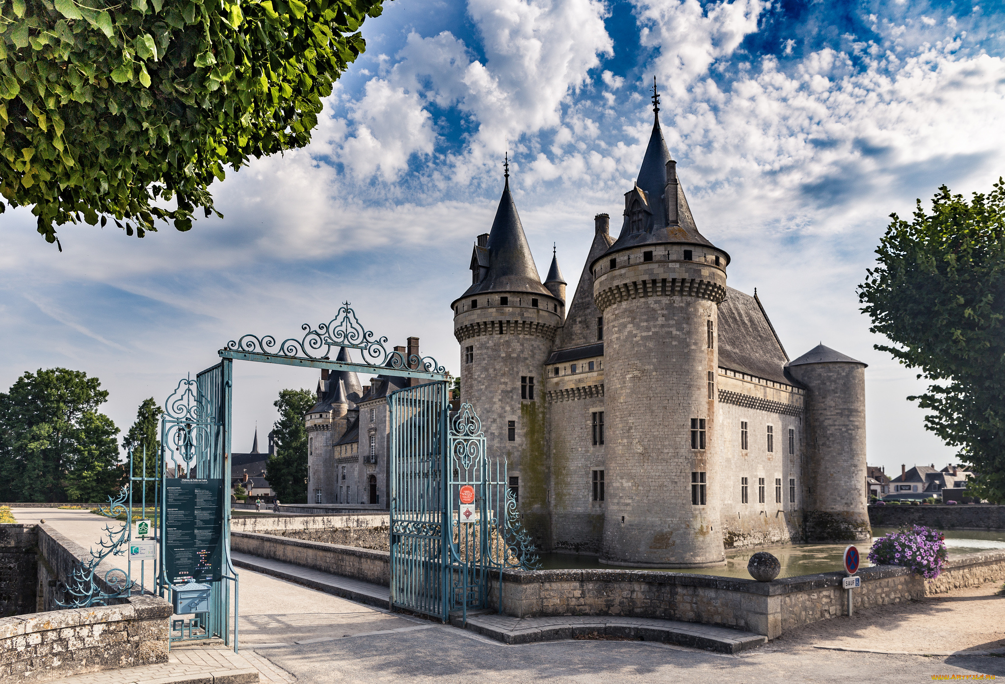 sully, города, замки, франции, замок