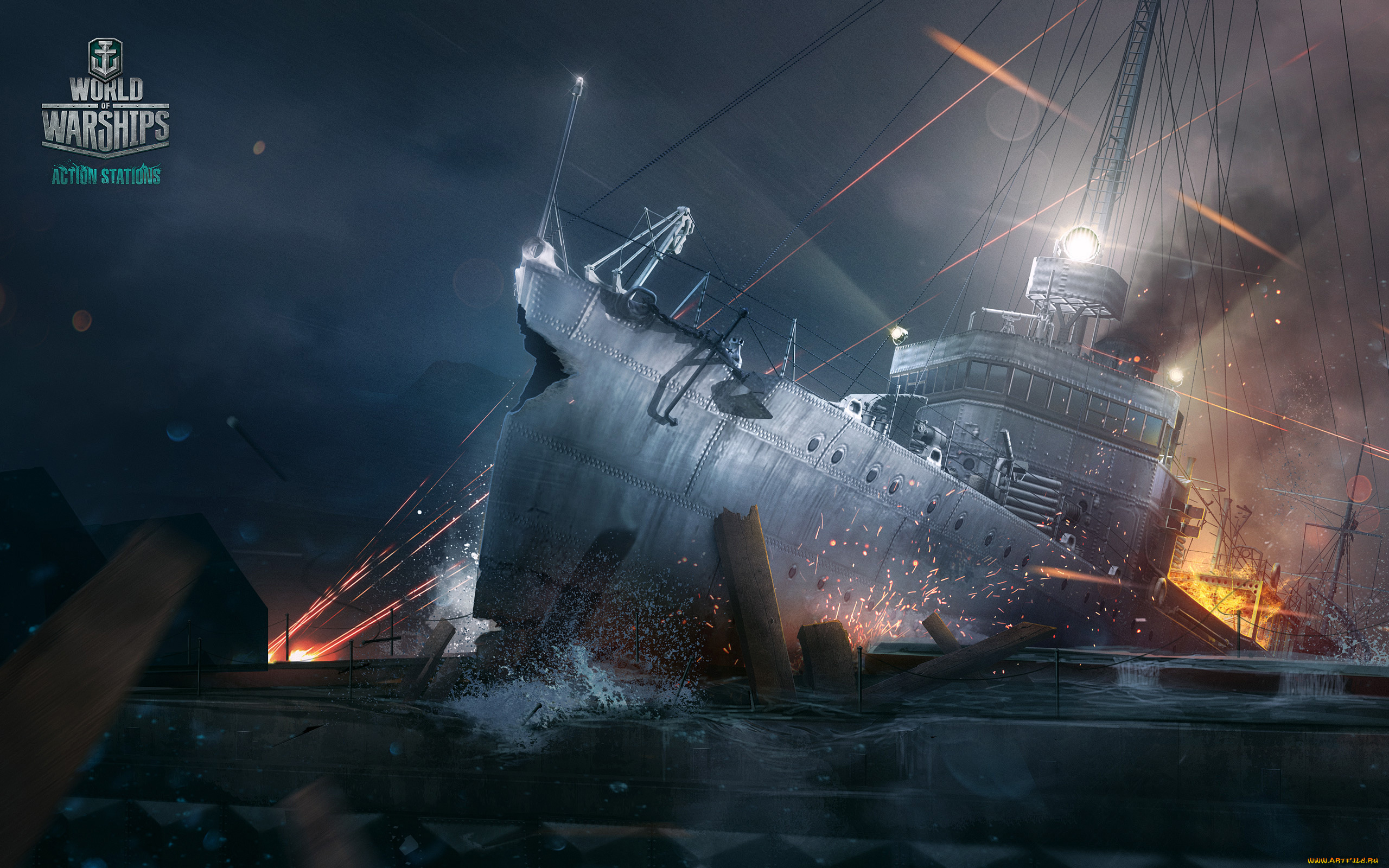 видео, игры, world, of, warships, симулятор, world, of, warships, онлайн, action