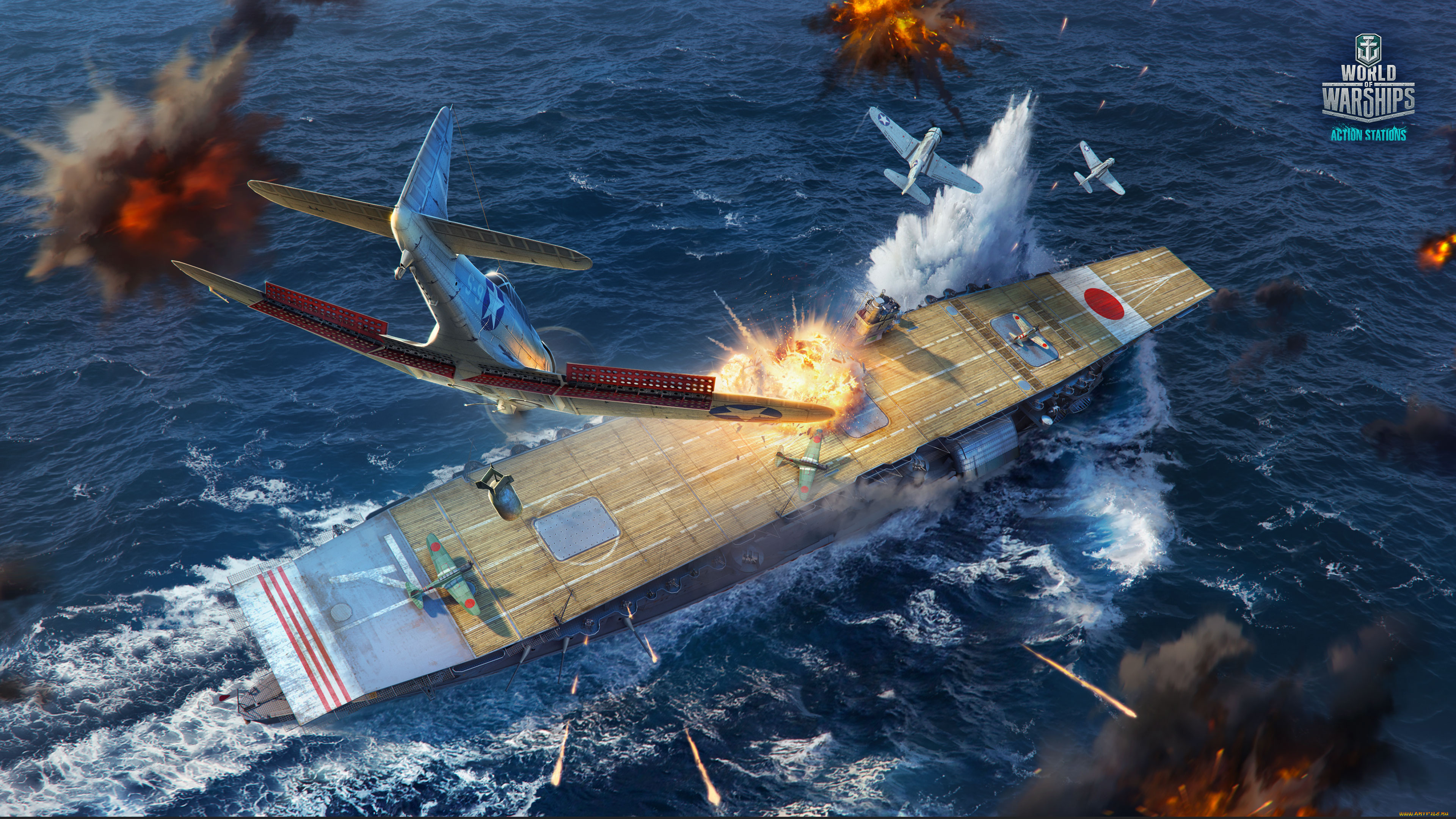 видео, игры, world, of, warships, онлайн, action, симулятор, world, of, warships