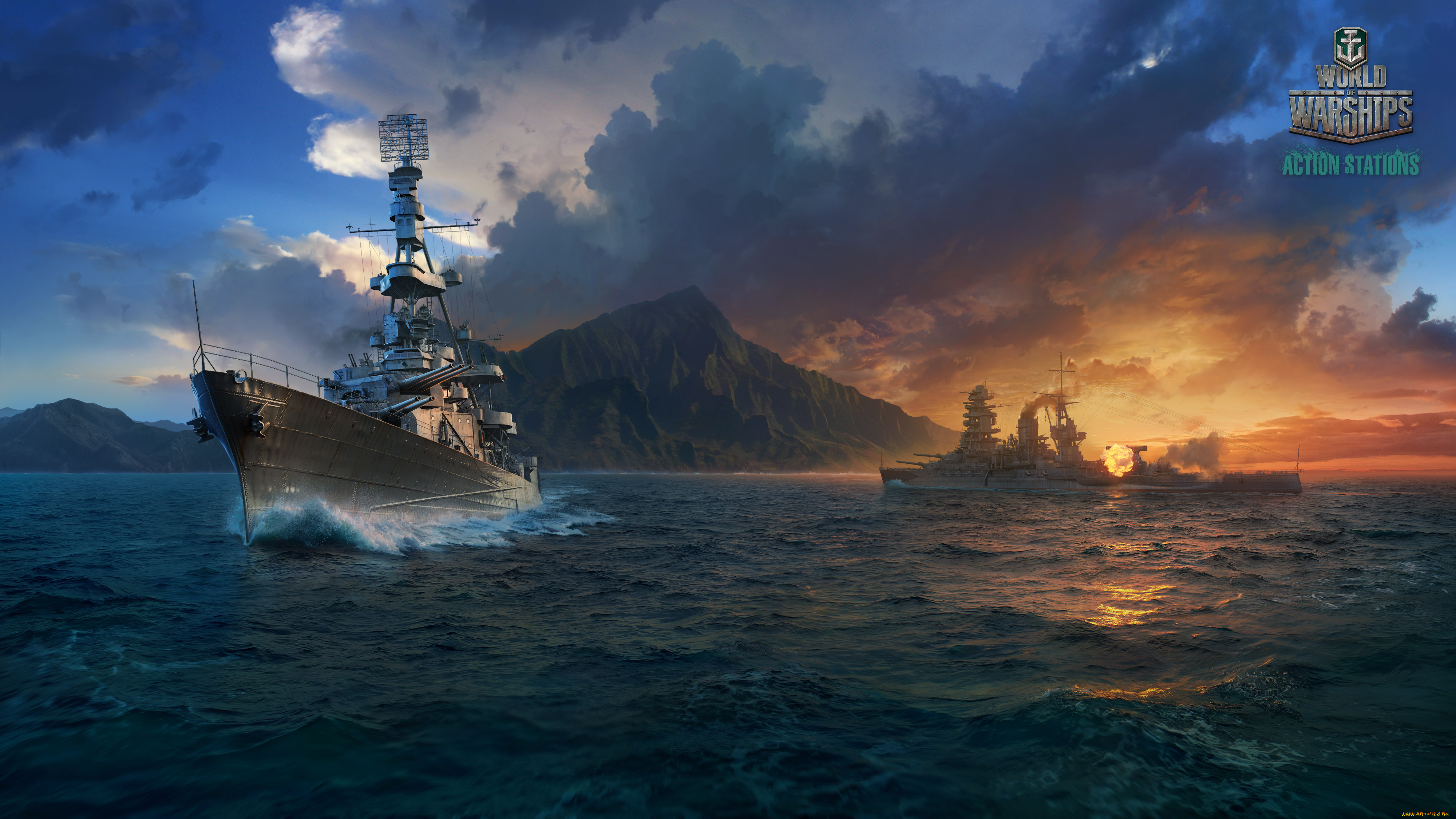 видео, игры, world, of, warships, симулятор, action, онлайн, world, of, warships