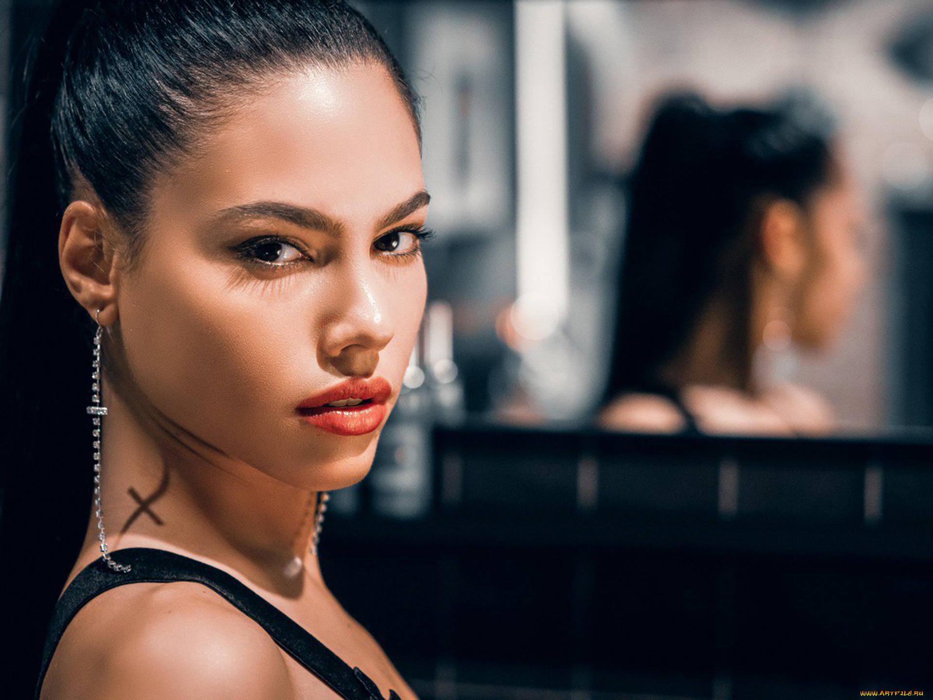 apolonia, lapiedra, девушки, apolonia, lapiedra, девушка, модель, брюнетка, поза, красотка