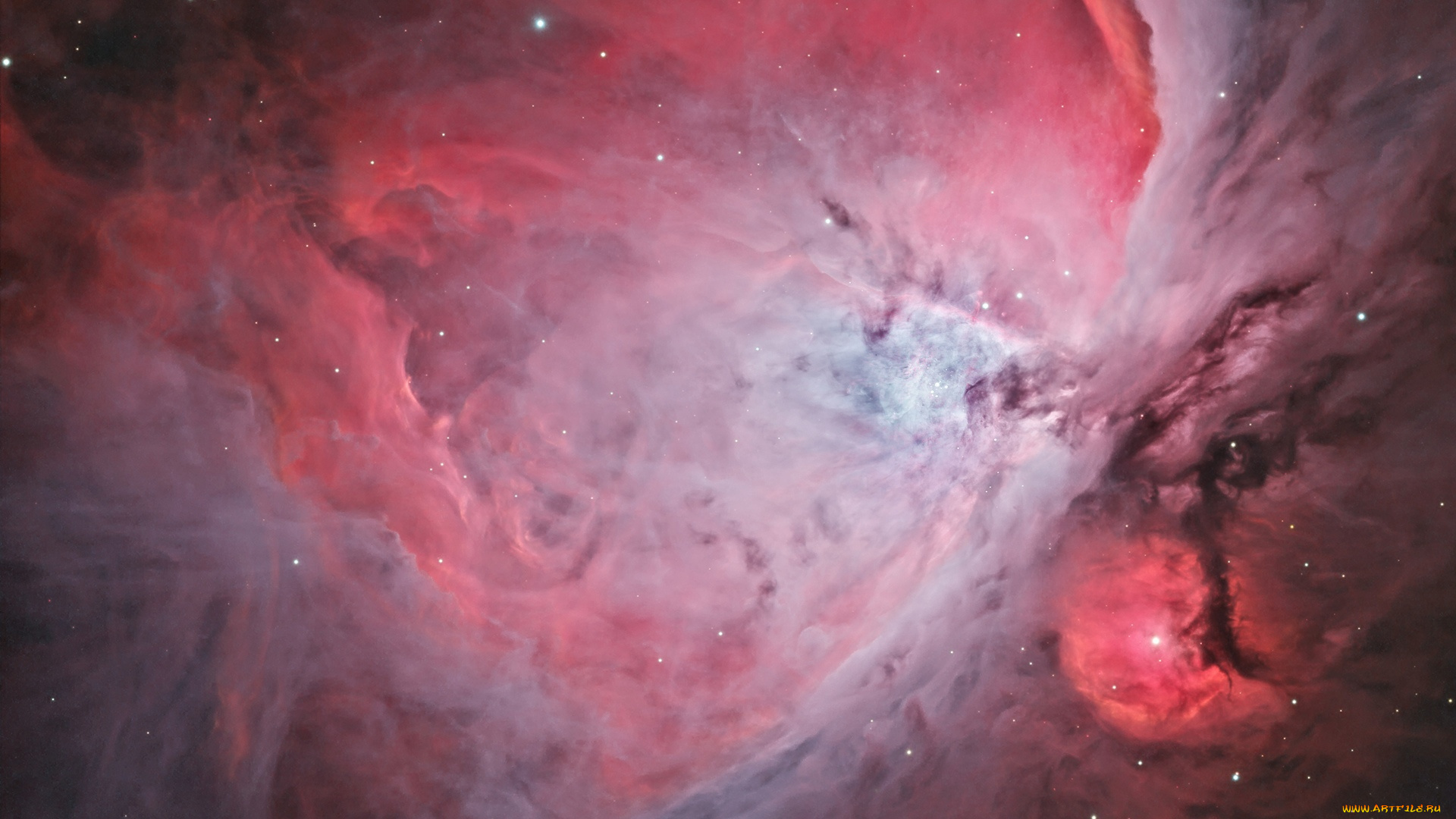 космос, галактики, туманности, туманность, ориона