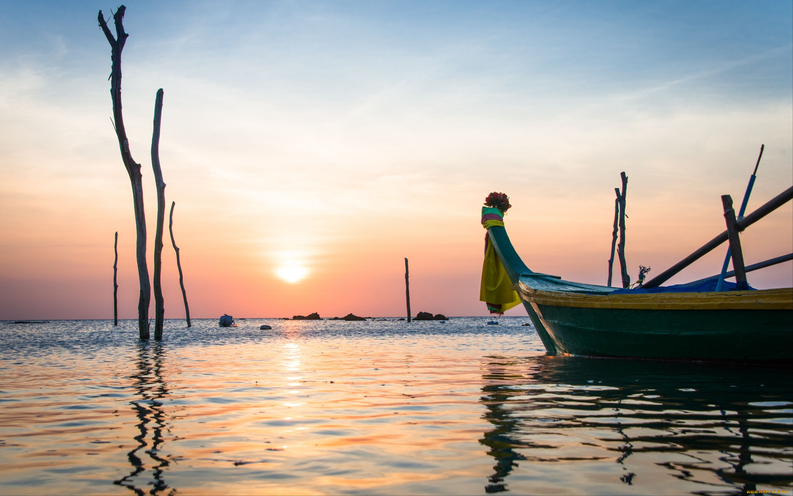 корабли, лодки, , шлюпки, озеро, лодка, закат