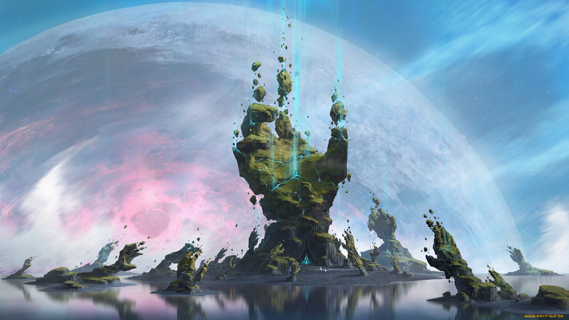 фэнтези, магия, рука