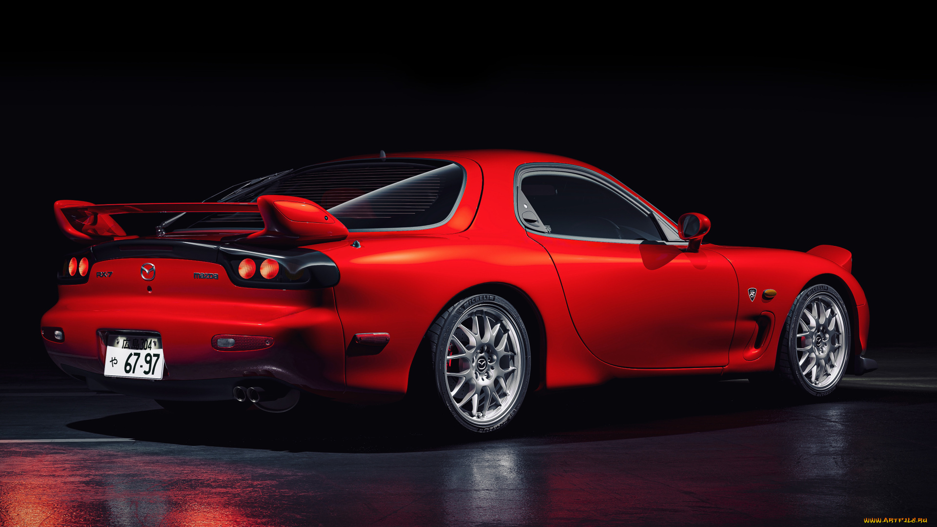 автомобили, 3д, mazda