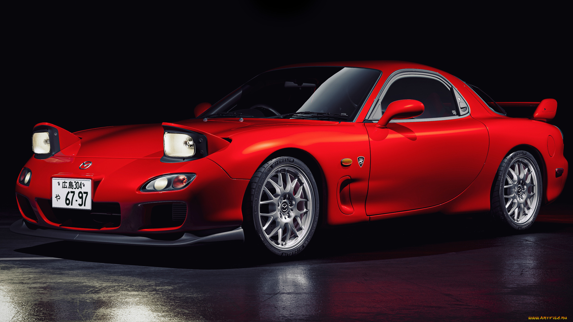 автомобили, 3д, mazda