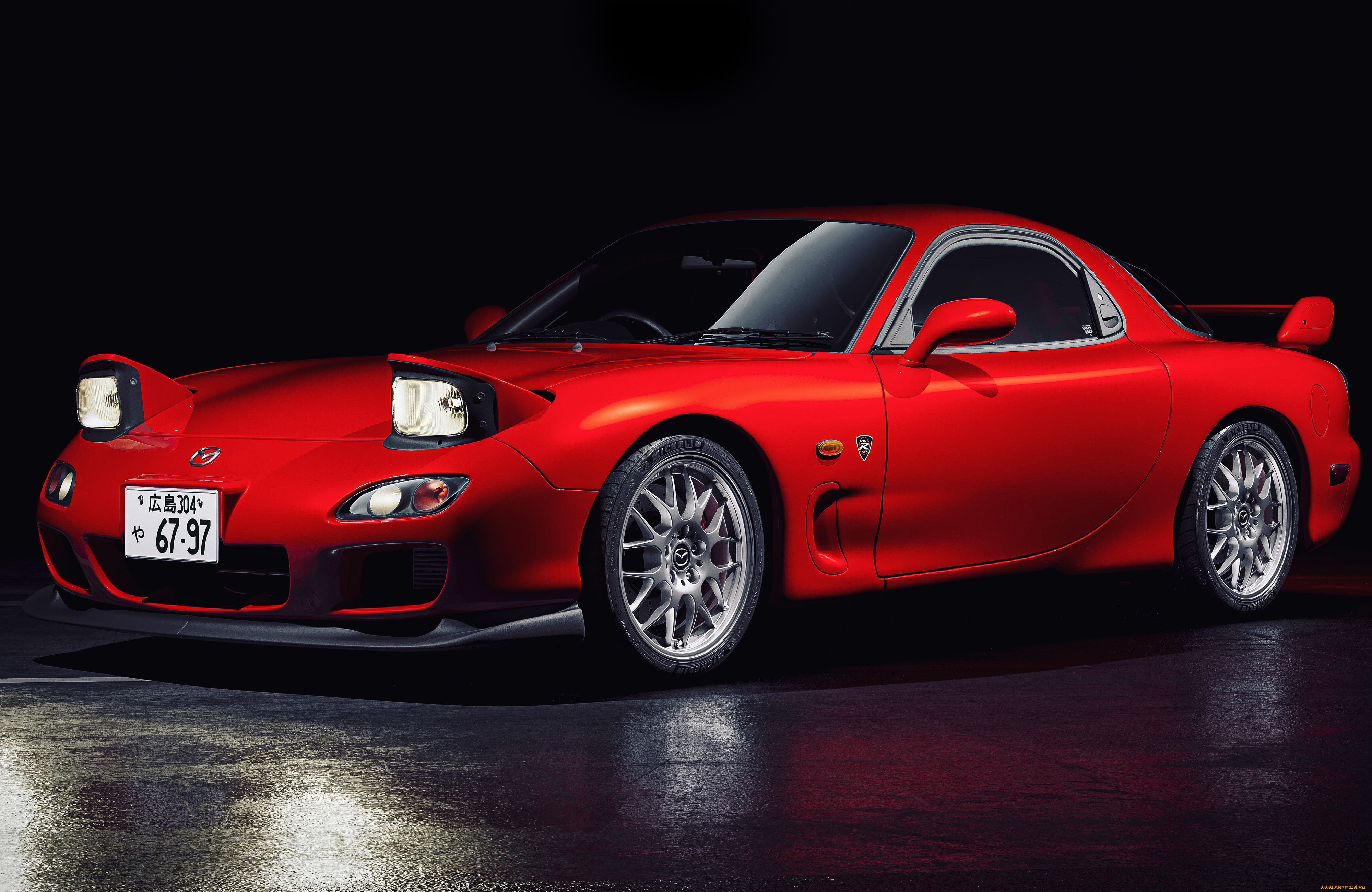 автомобили, 3д, mazda