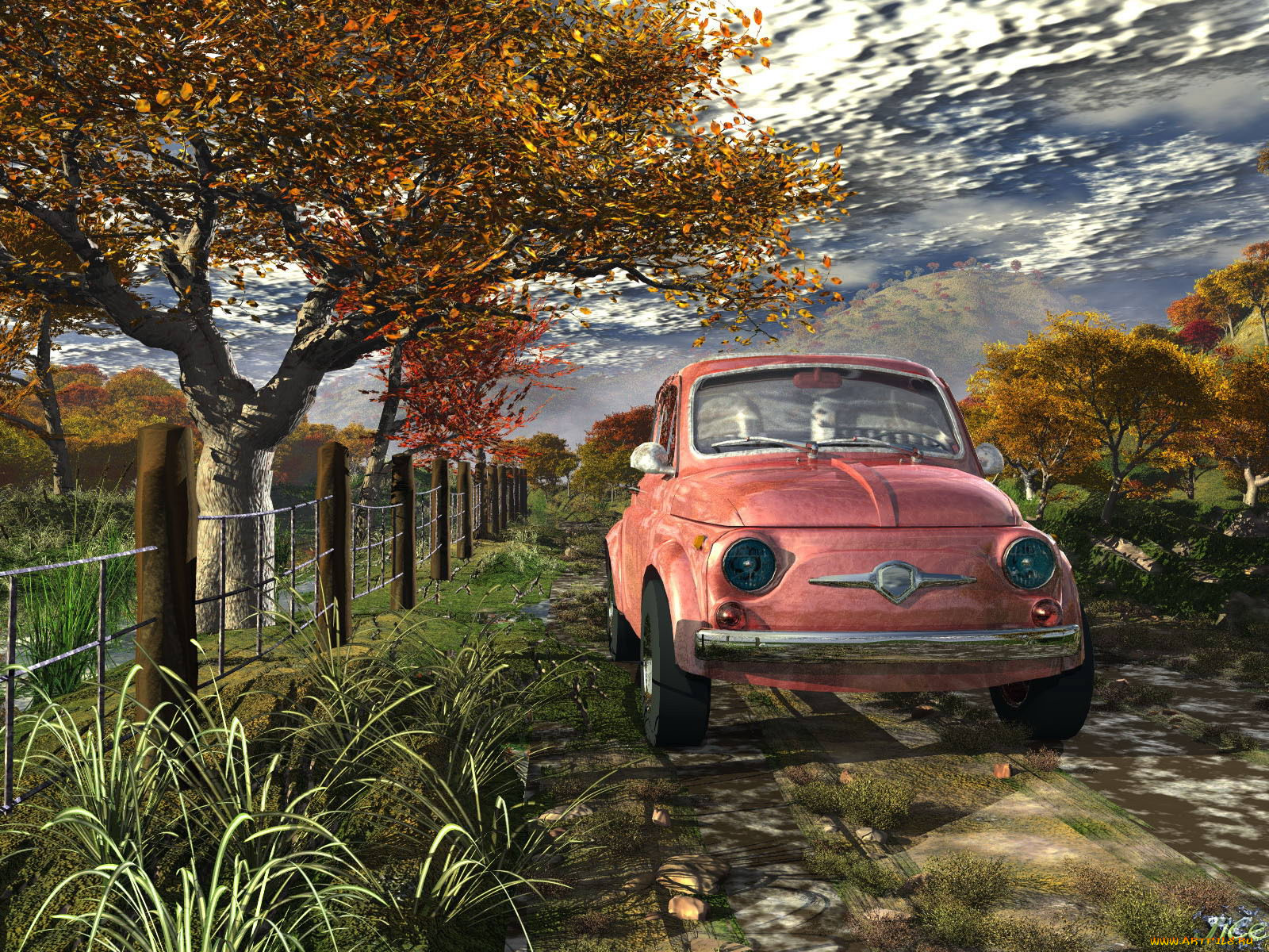 автомобили, 3д