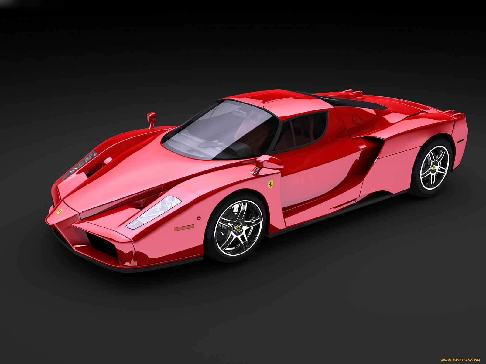 ferrari, enzo, автомобили, 3д