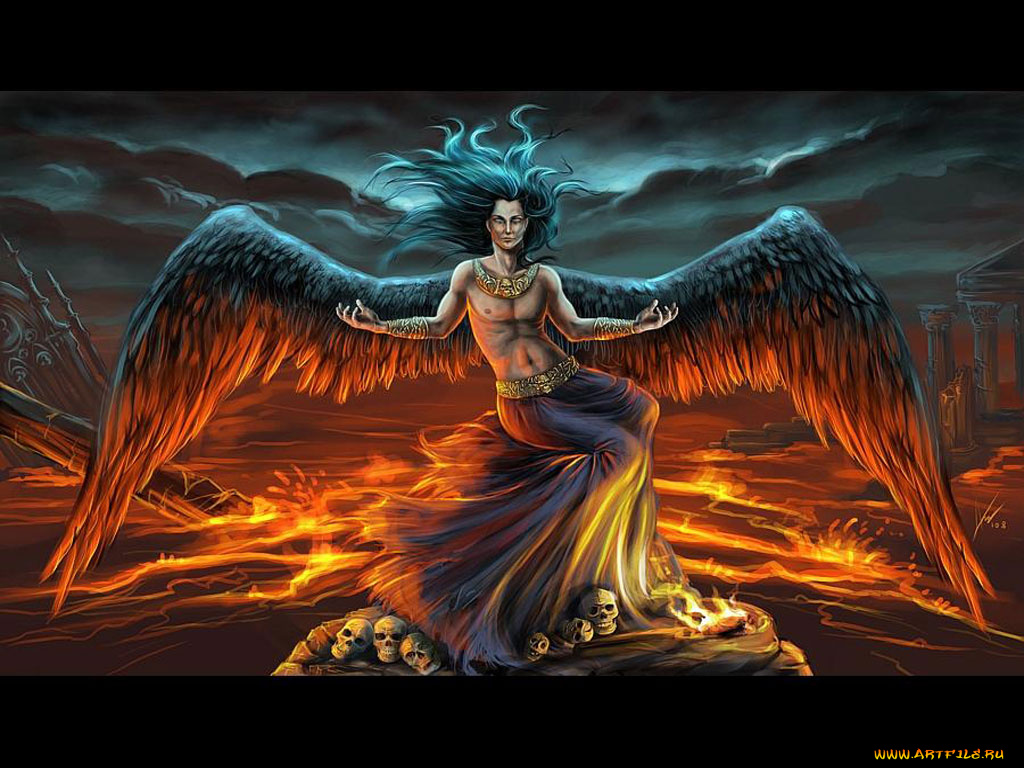 фэнтези, ангелы