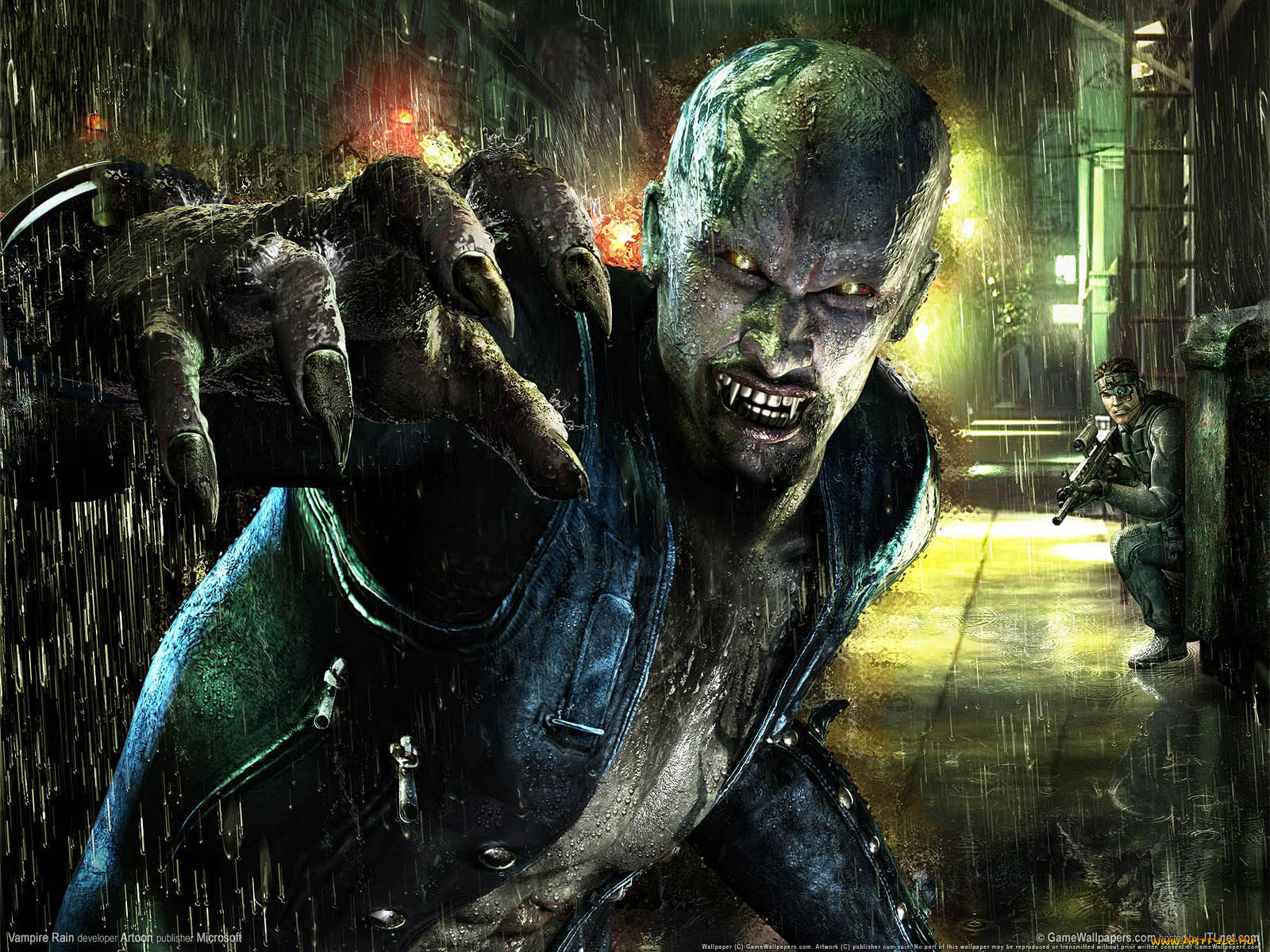 видео, игры, vampire, rain