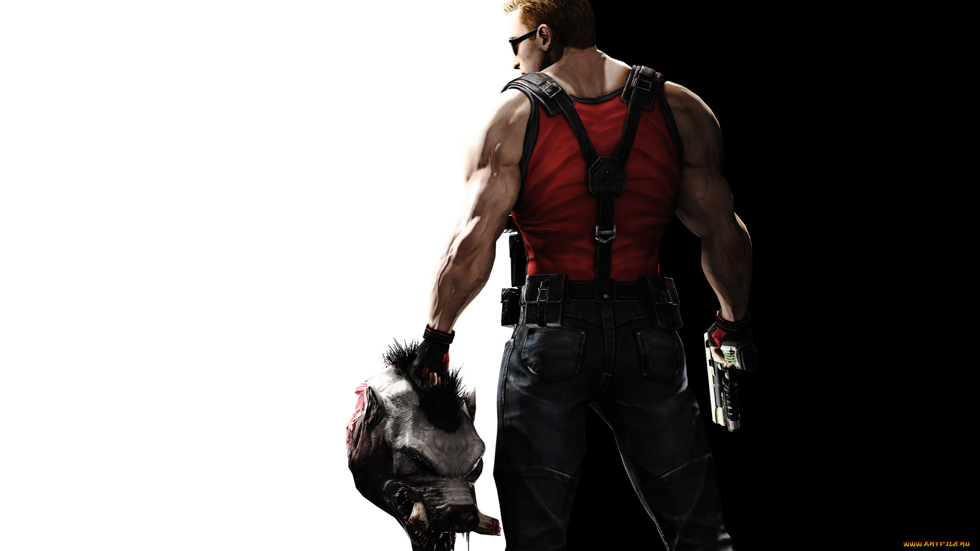 duke, nukem, forever, art, видео, игры